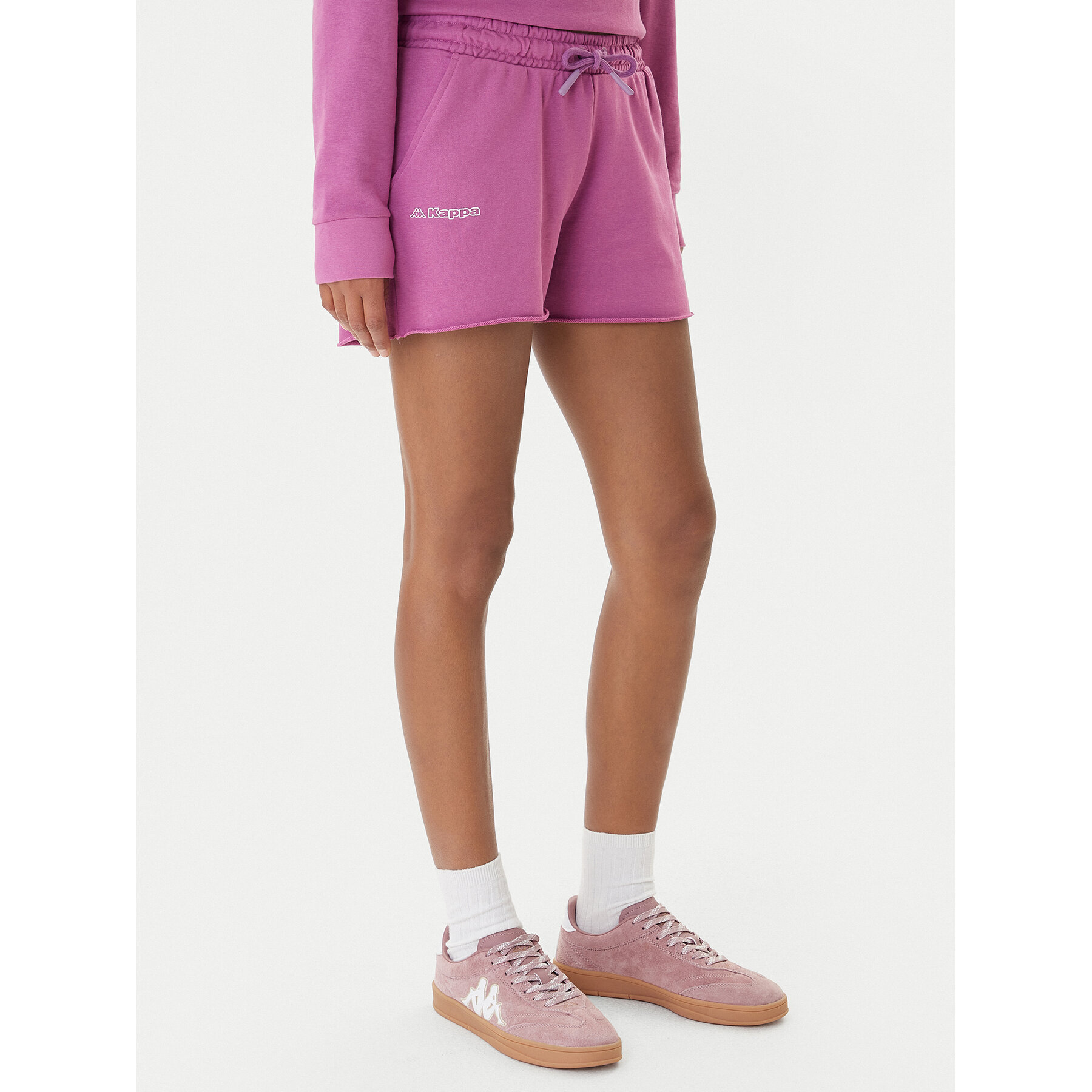 Kappa Sportshorts Fefra 351K2RW Violett Regular Fit