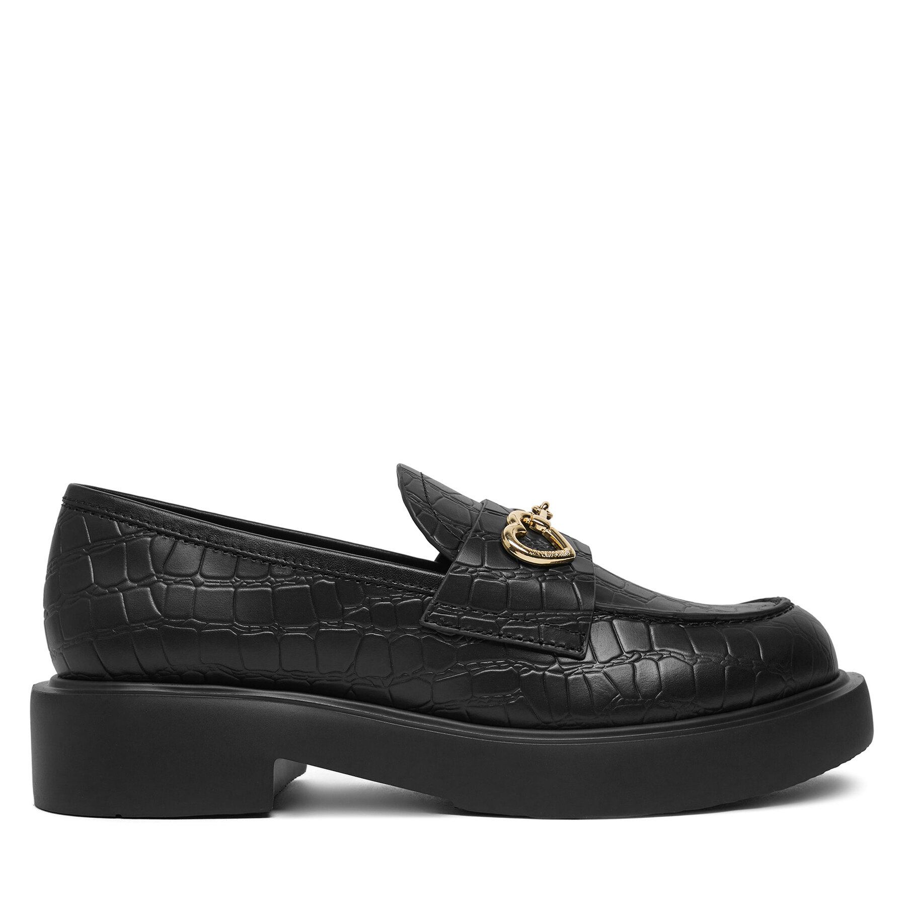 Dámske Lordsy LOVE MOSCHINO, Rozmer: 37, Čierna, JA10394G1MIB0000