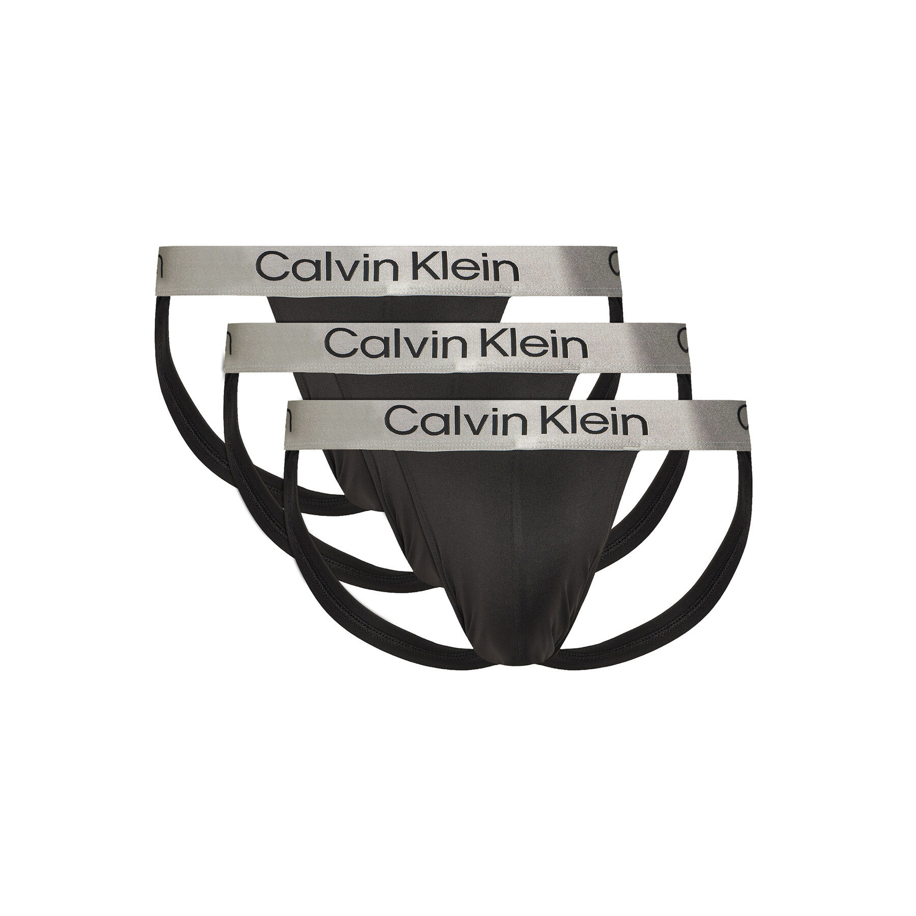 Calvin Klein Underwear Σετ σλιπ Jock Strap LV00NB4121 Μαύρο