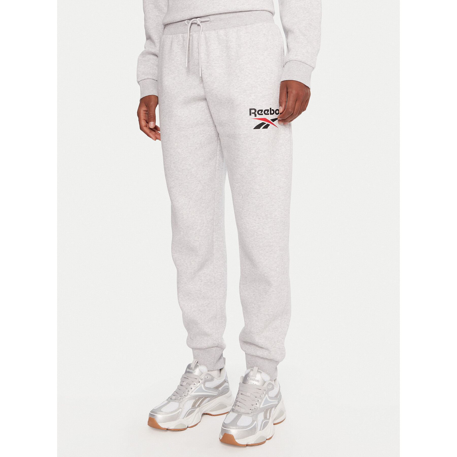Reebok Donji dio trenerke Stacey RK25166CCW Siva Regular Fit
