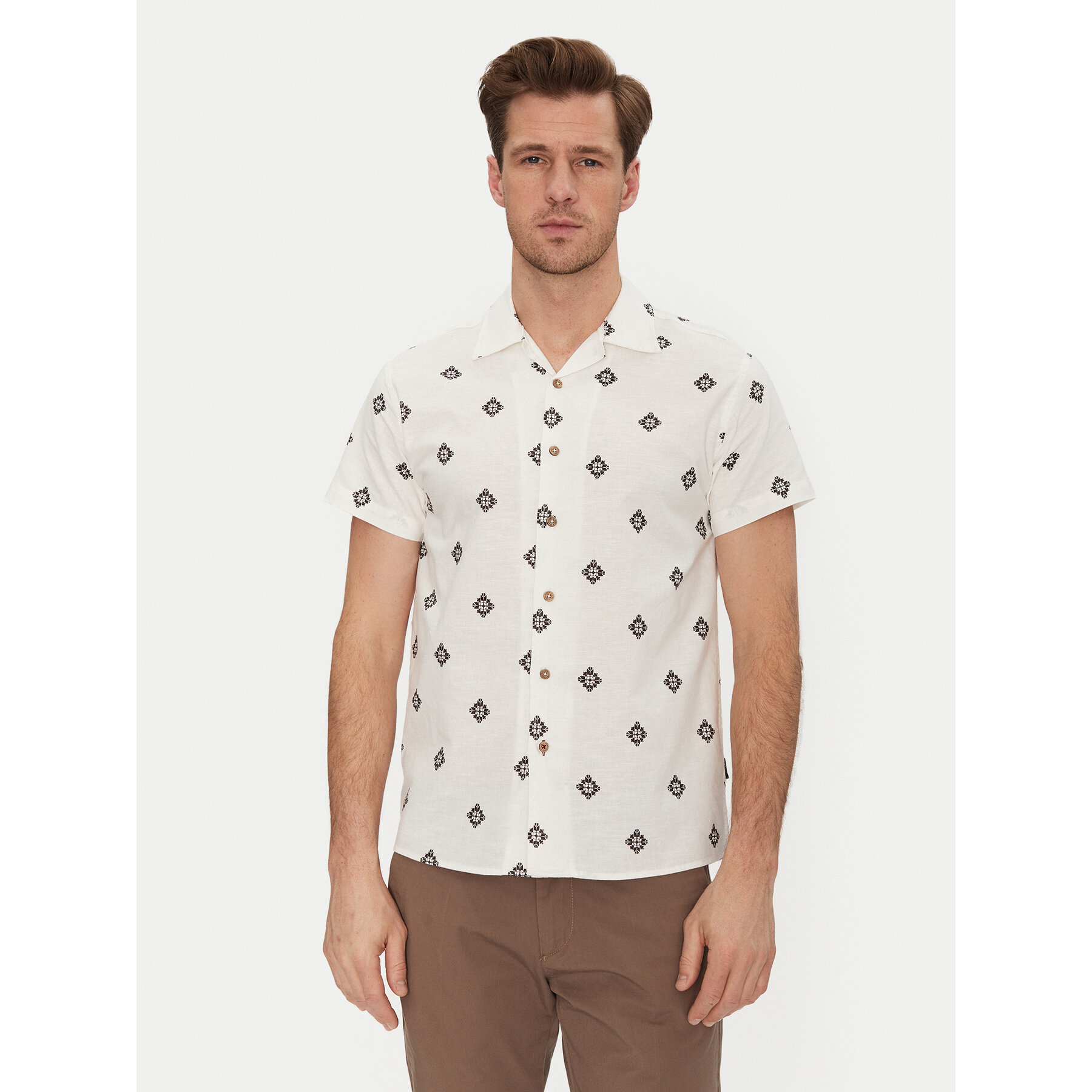 INDICODE Hemd Bolling 20-512 Weiß Regular Fit