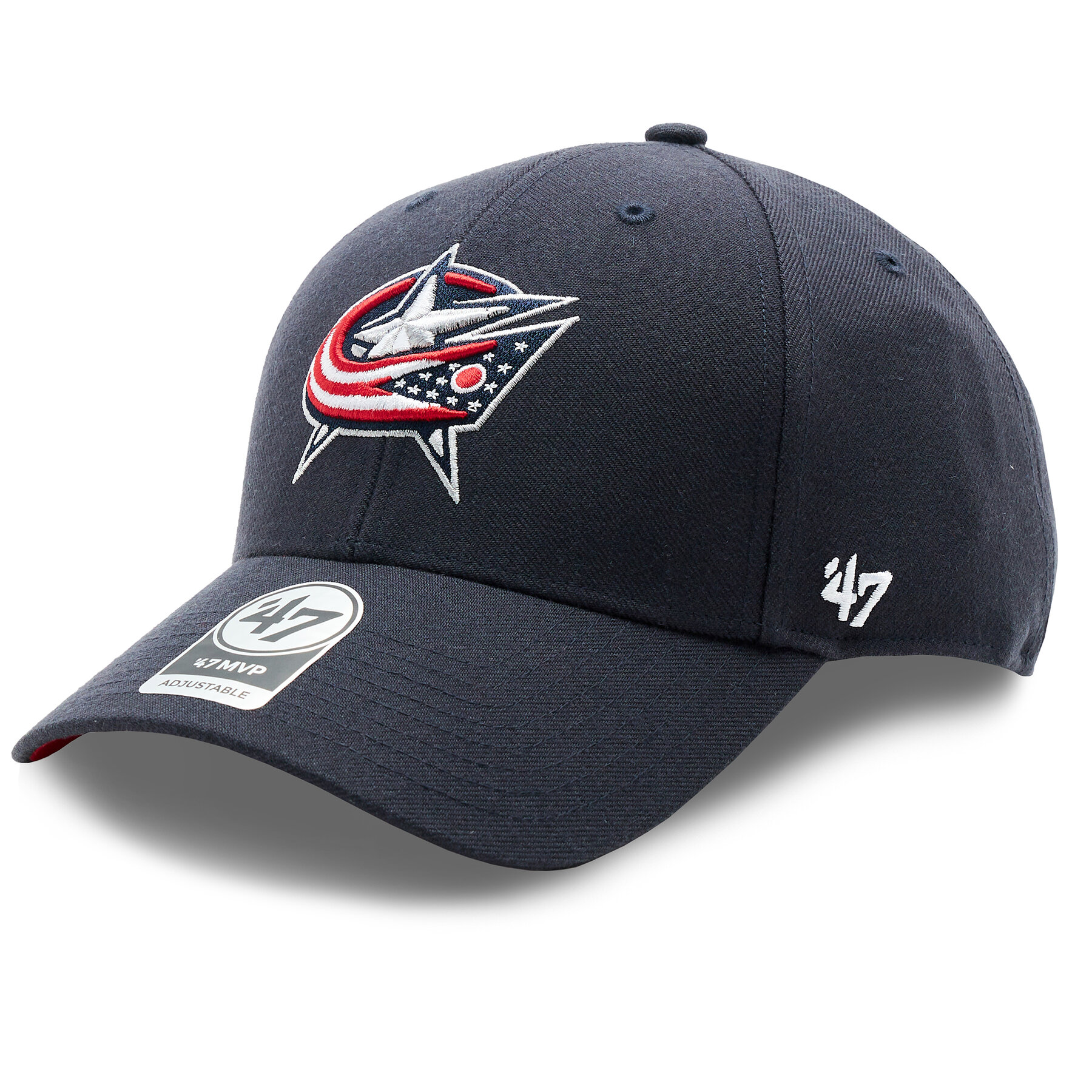 Gorra con visera 47 Brand NHL Columbus Blue Jackets H-BLPMS28WBP-NY Azul marino