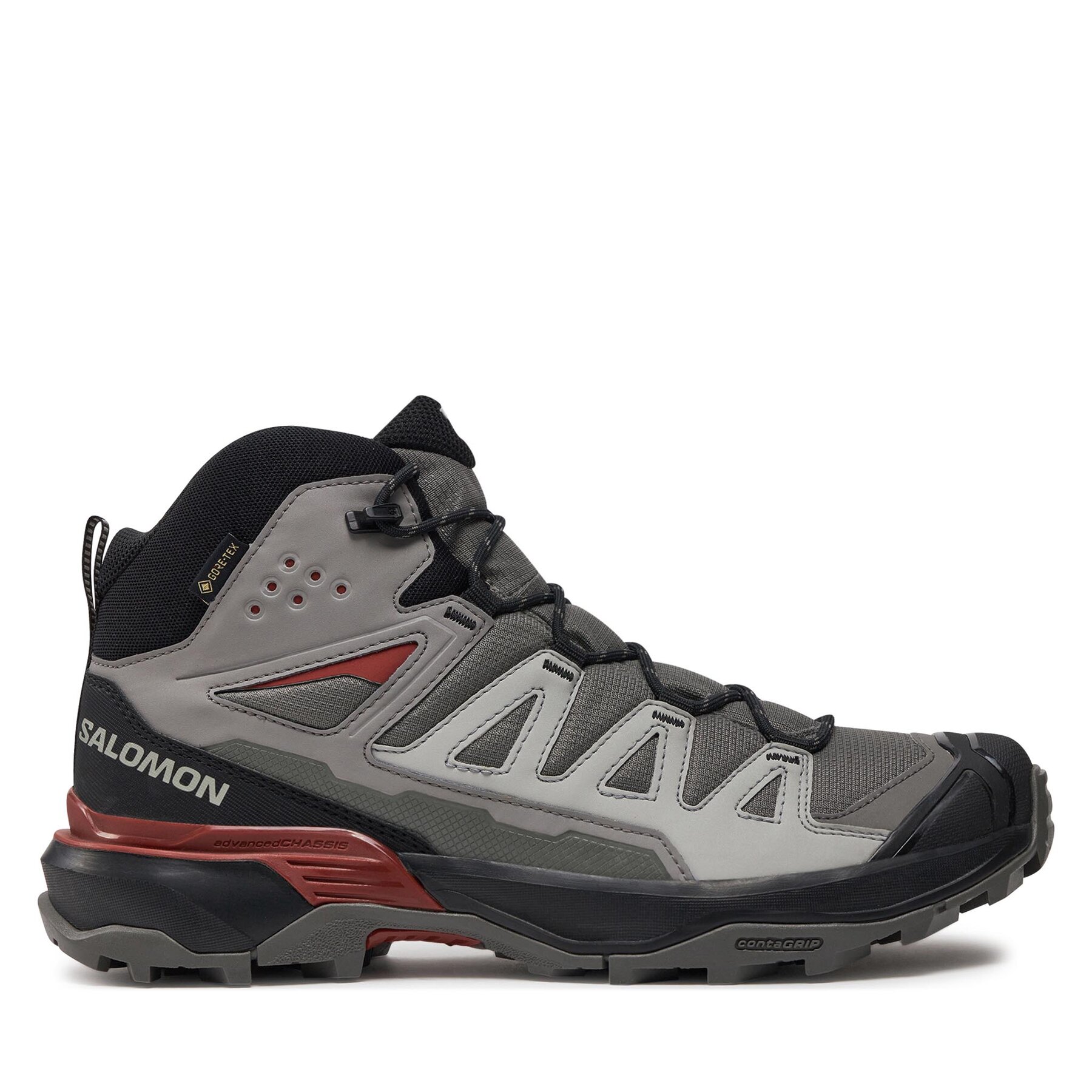 Salomon Pánske Trekingová obuv, Rozmer: 42, Sivá, X Ultra 360 Mid GORE-TEX L47447800