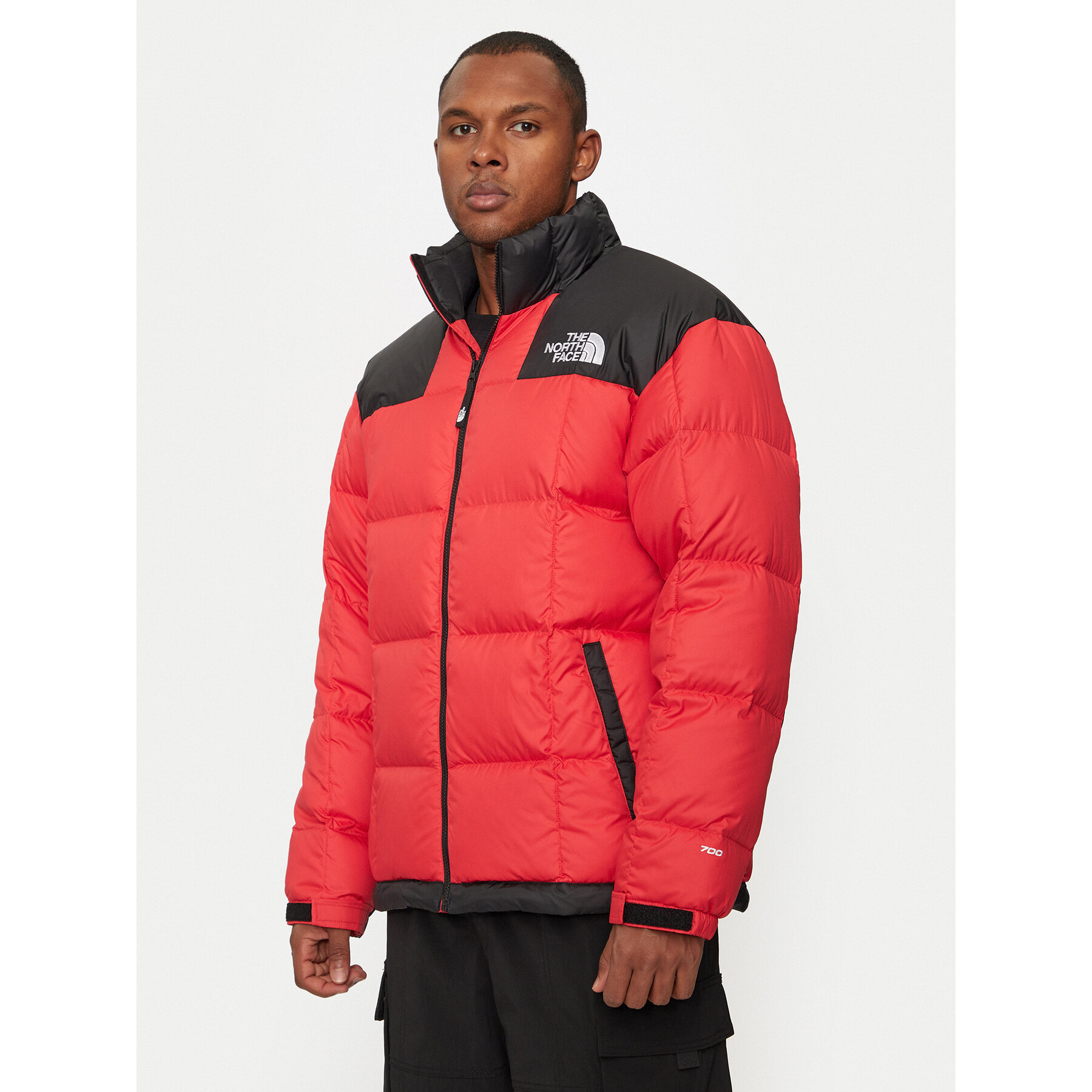 The North Face Daunenjacke Lhotse NF0A3Y23 Rot Regular Fit