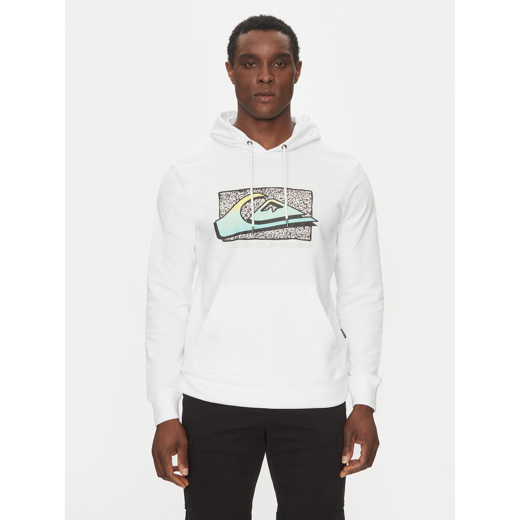 Quiksilver Sweatshirt EQYFT05094 Weiß Regular Fit