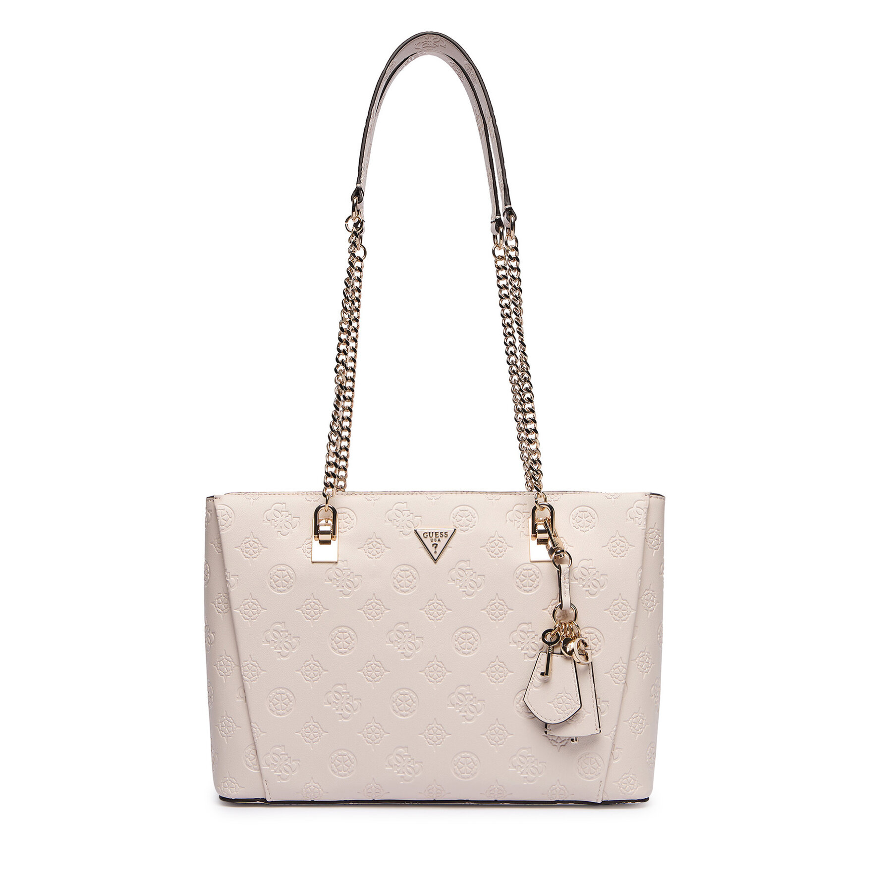 Geantă Guess Tisha HWPD77 64230 Bej