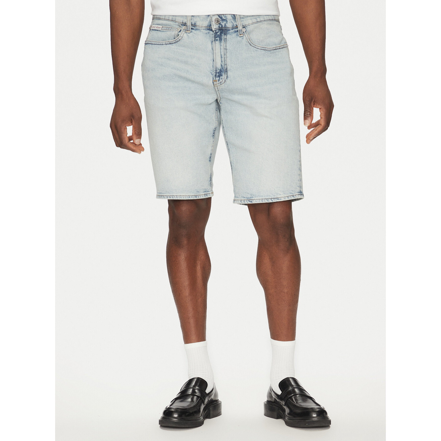 Calvin Klein Jeans Jeansshorts J30J327185 Blau Regular Fit