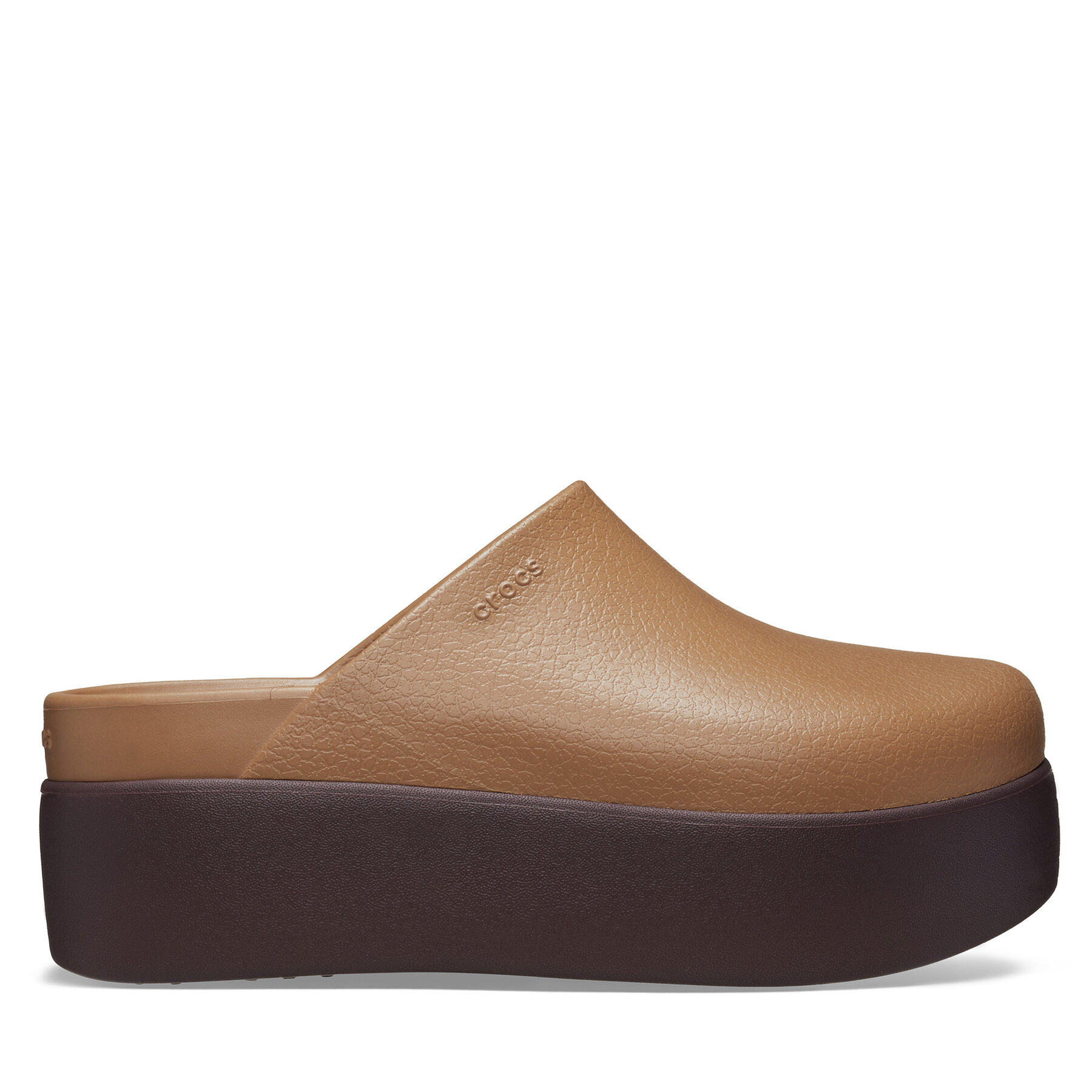 Mules / sandales de bain Crocs Dylan Platform Clog 209871 Marron