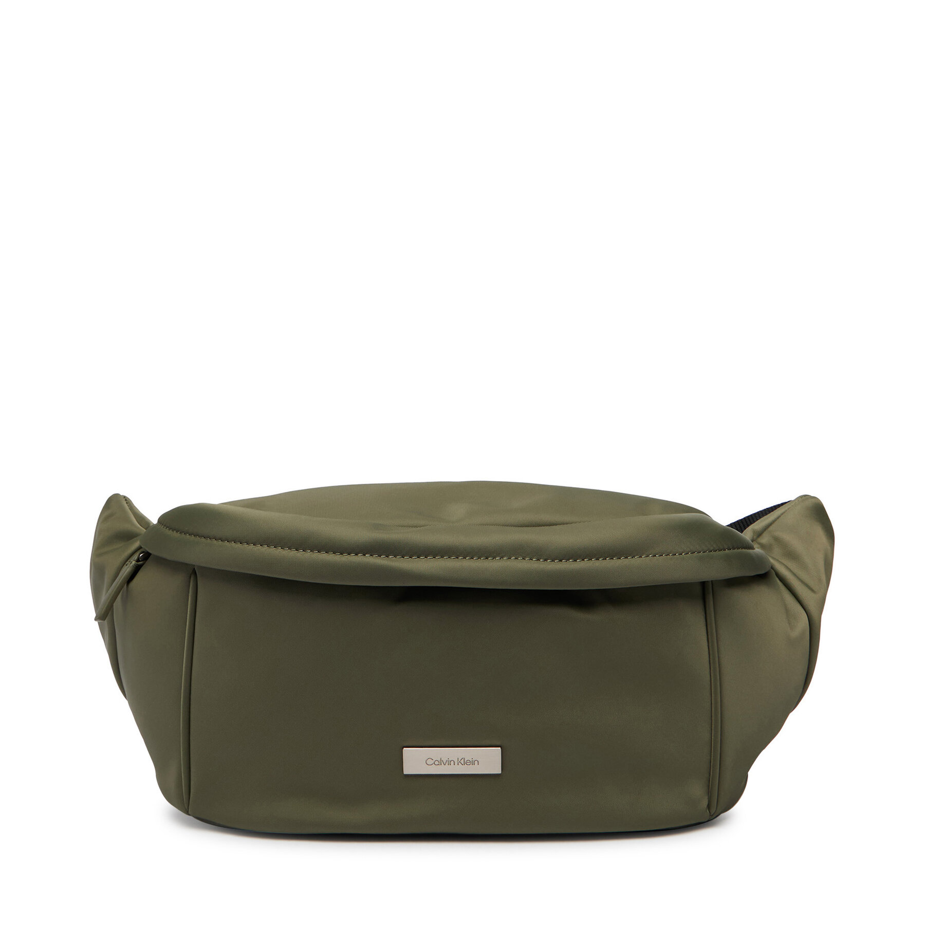 Borsetă Calvin Klein Sleek Waistbag Sling LV04D3148G Verde