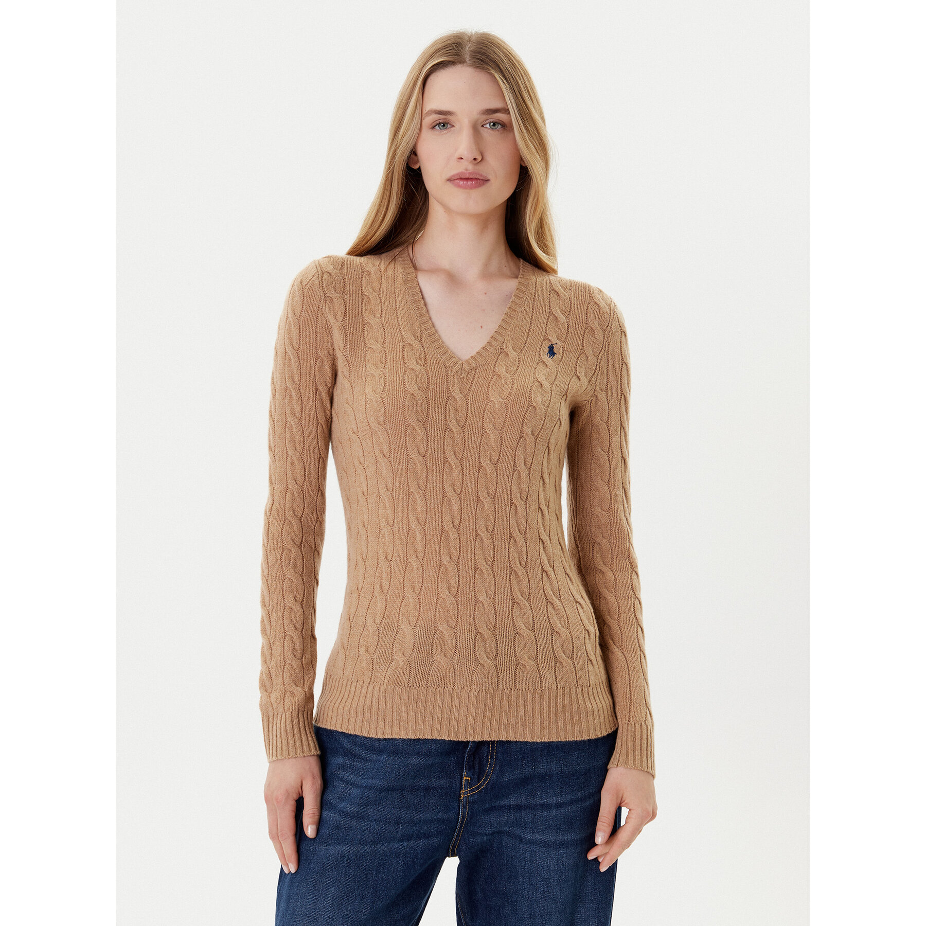 Polo Ralph Lauren Pullover 211971866002 Beige Slim Fit