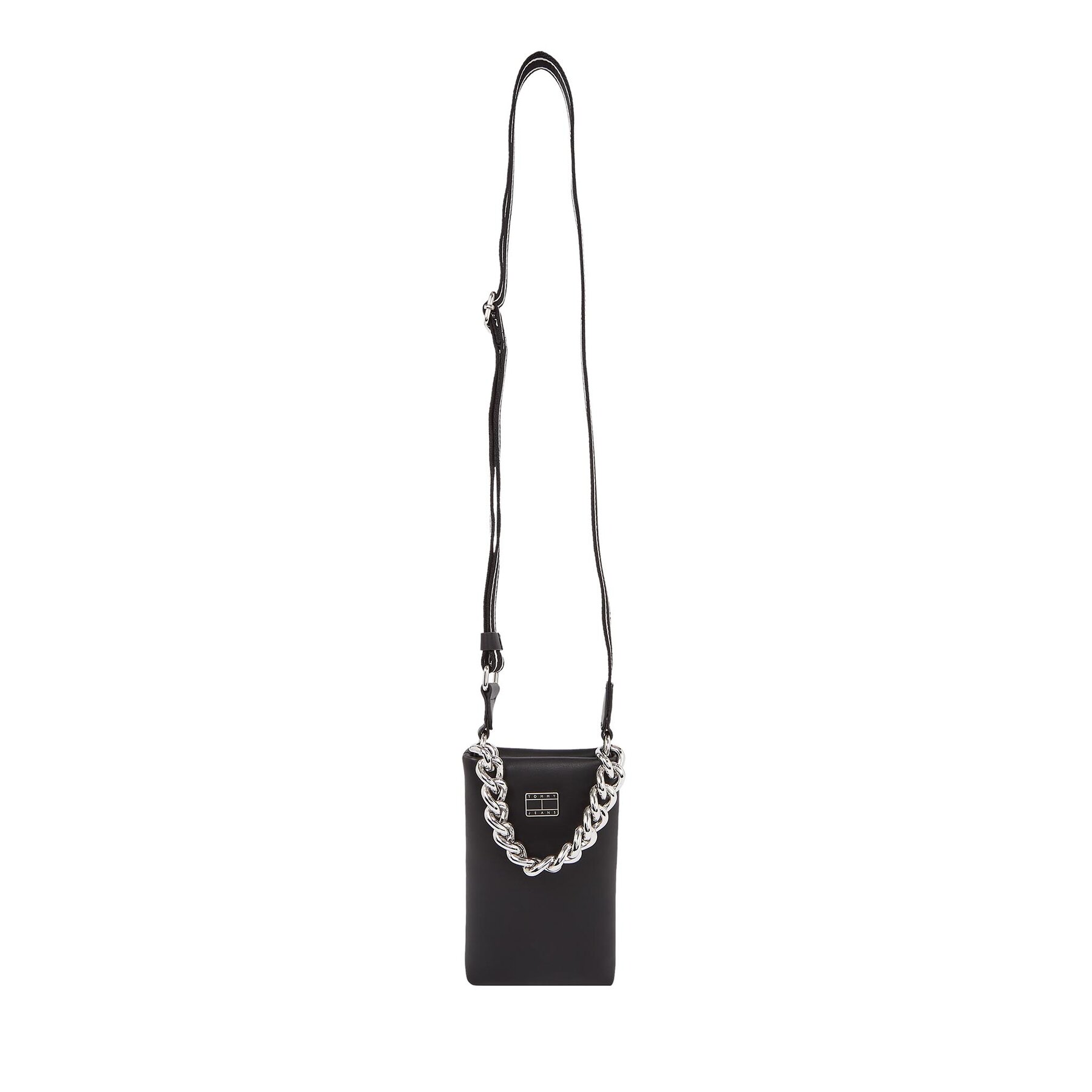 Telefontartó táska Tommy Jeans Tjw City-Wide Phone Pouch AW0AW15942 Fekete