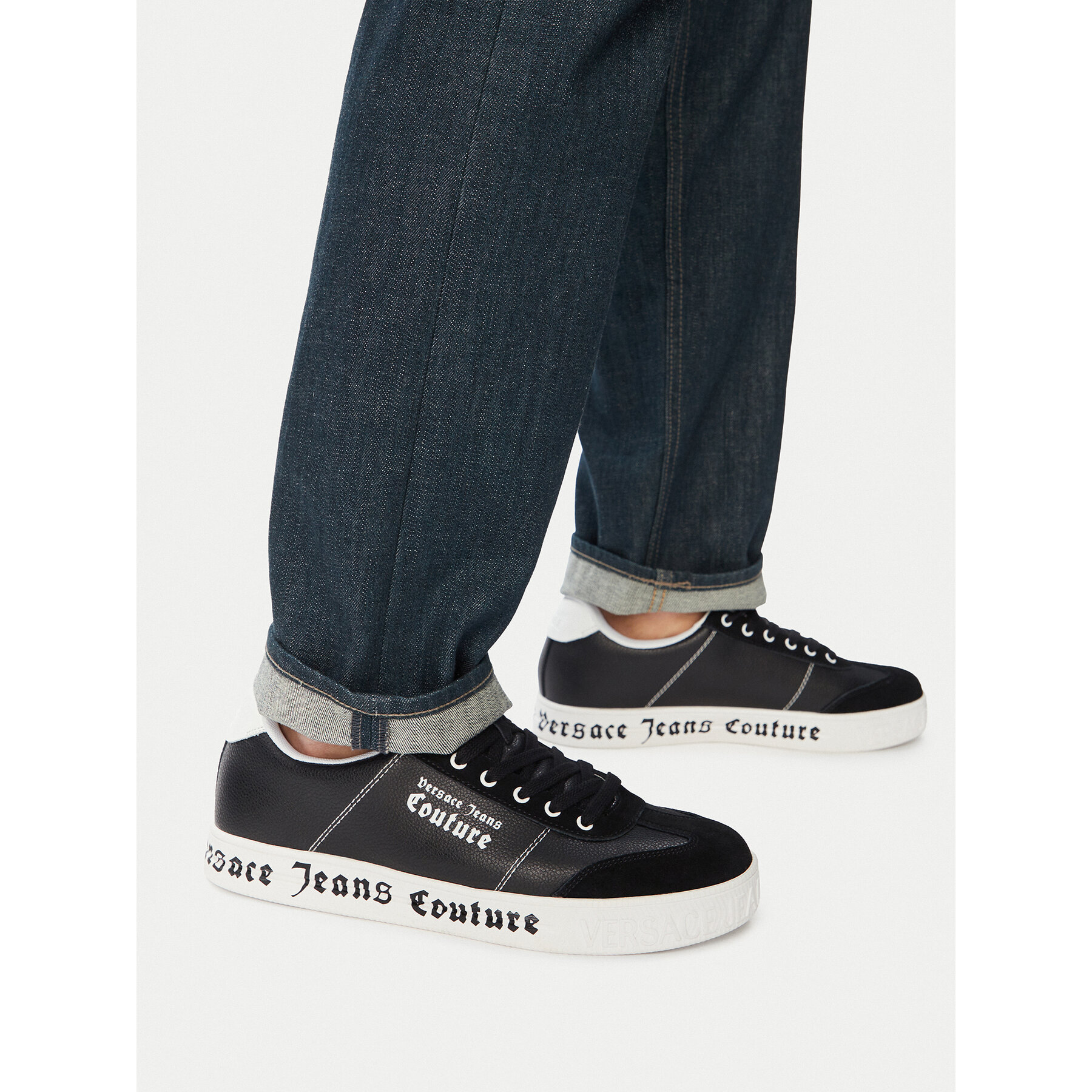 Sneakers Versace Jeans Couture 80YA3SK6 ZPB82 Negru