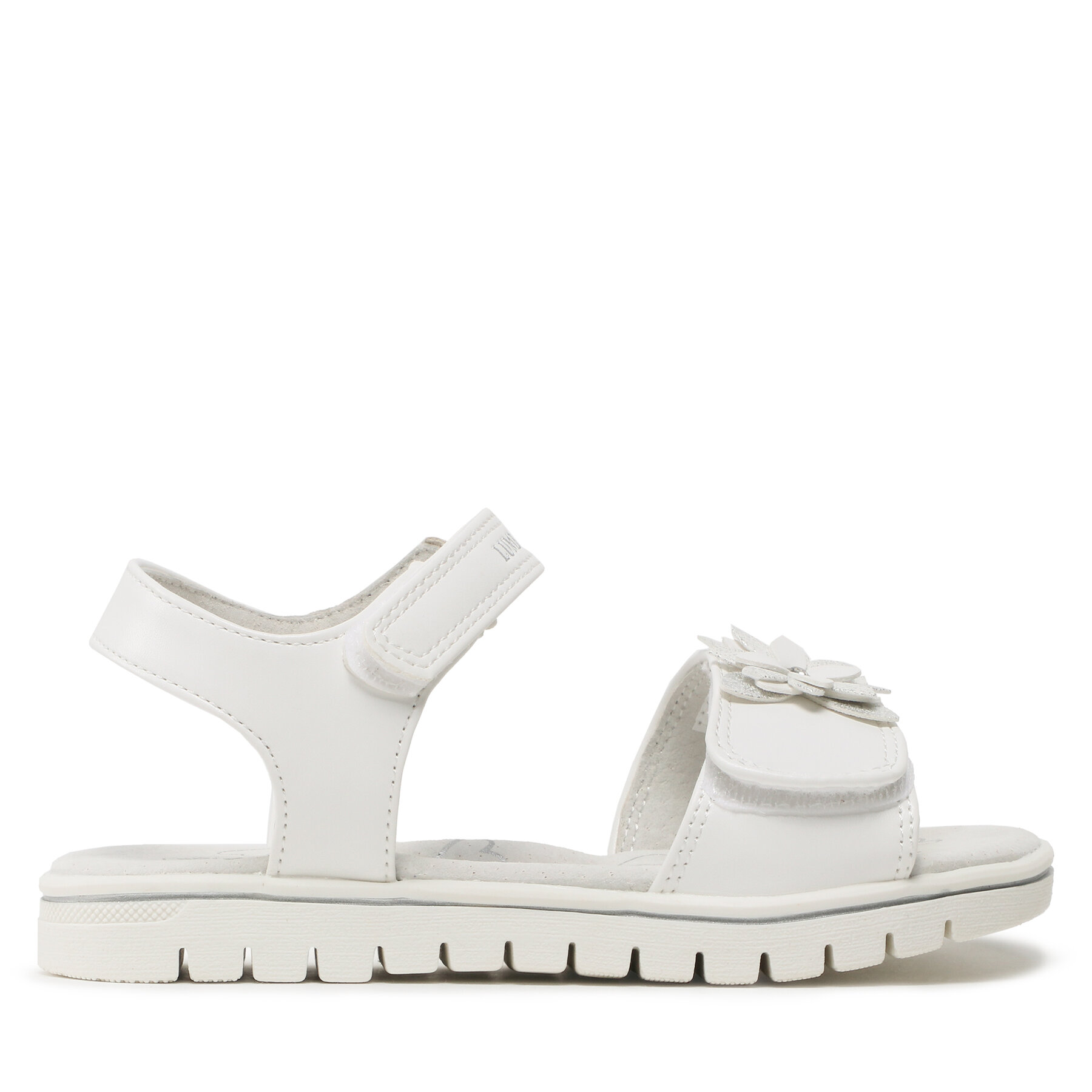 Sandali Lumberjack SANDAL WITH FLOWER Bianco