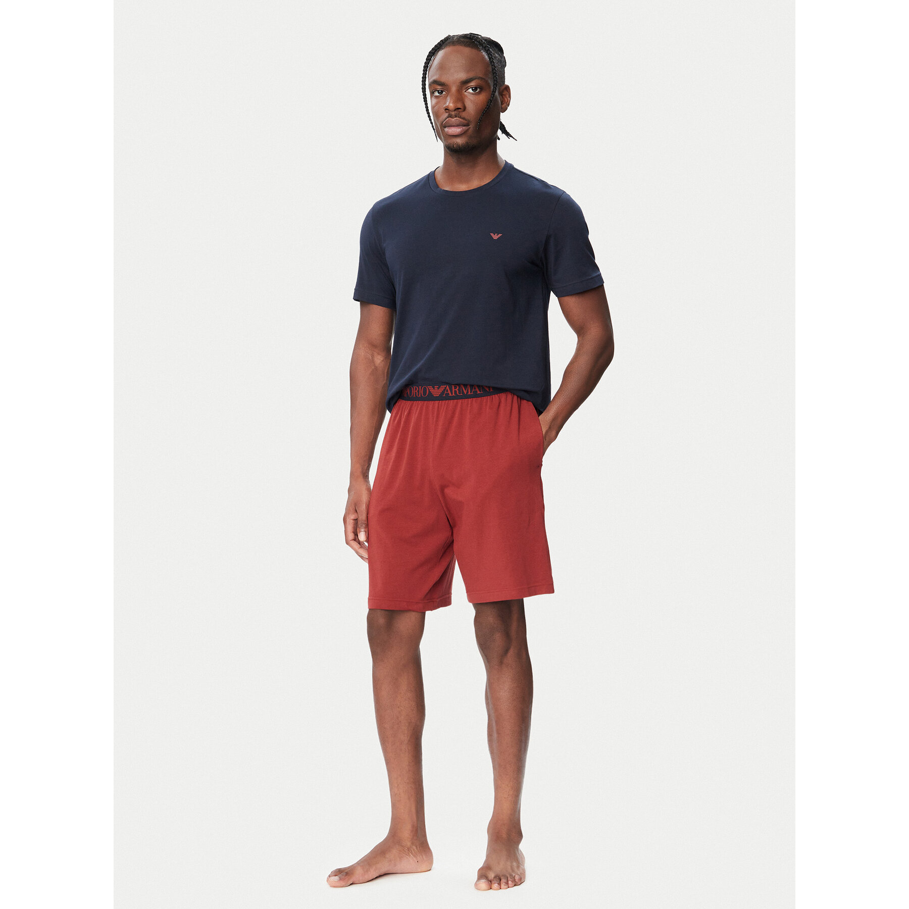 Emporio Armani Underwear Pyjama EM000400 AF25017 MB518 Bunt Regular Fit