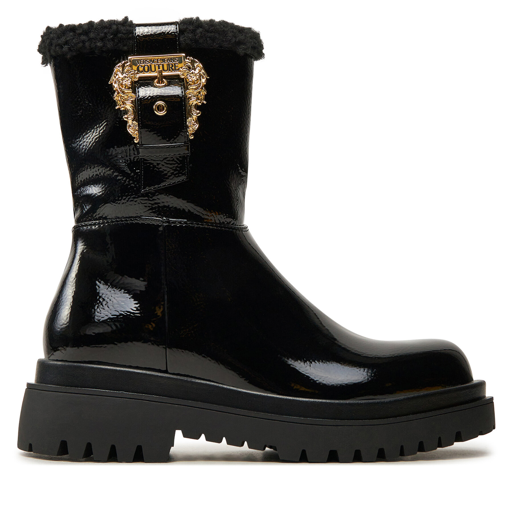 Damen Stiefeletten Versace Jeans Couture, Schuhgröße 38, Schwarz, Drew 77VA3S69
