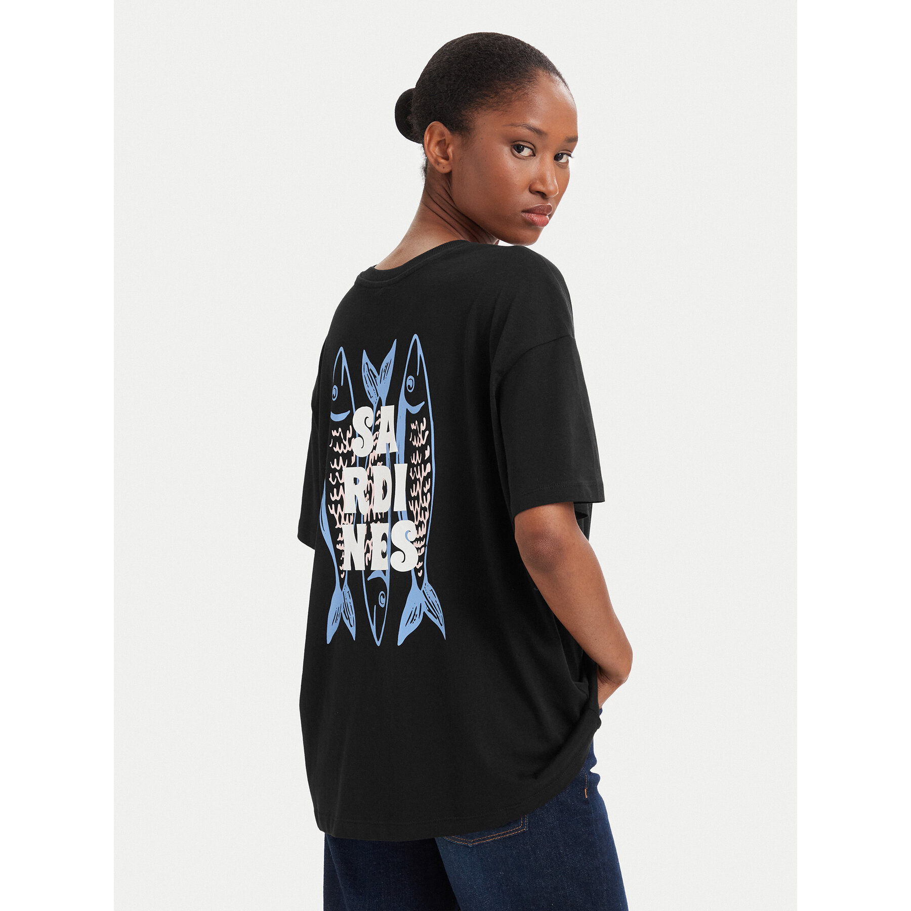 ONLY T-shirt Vivvi 15346761 Crna Regular Fit