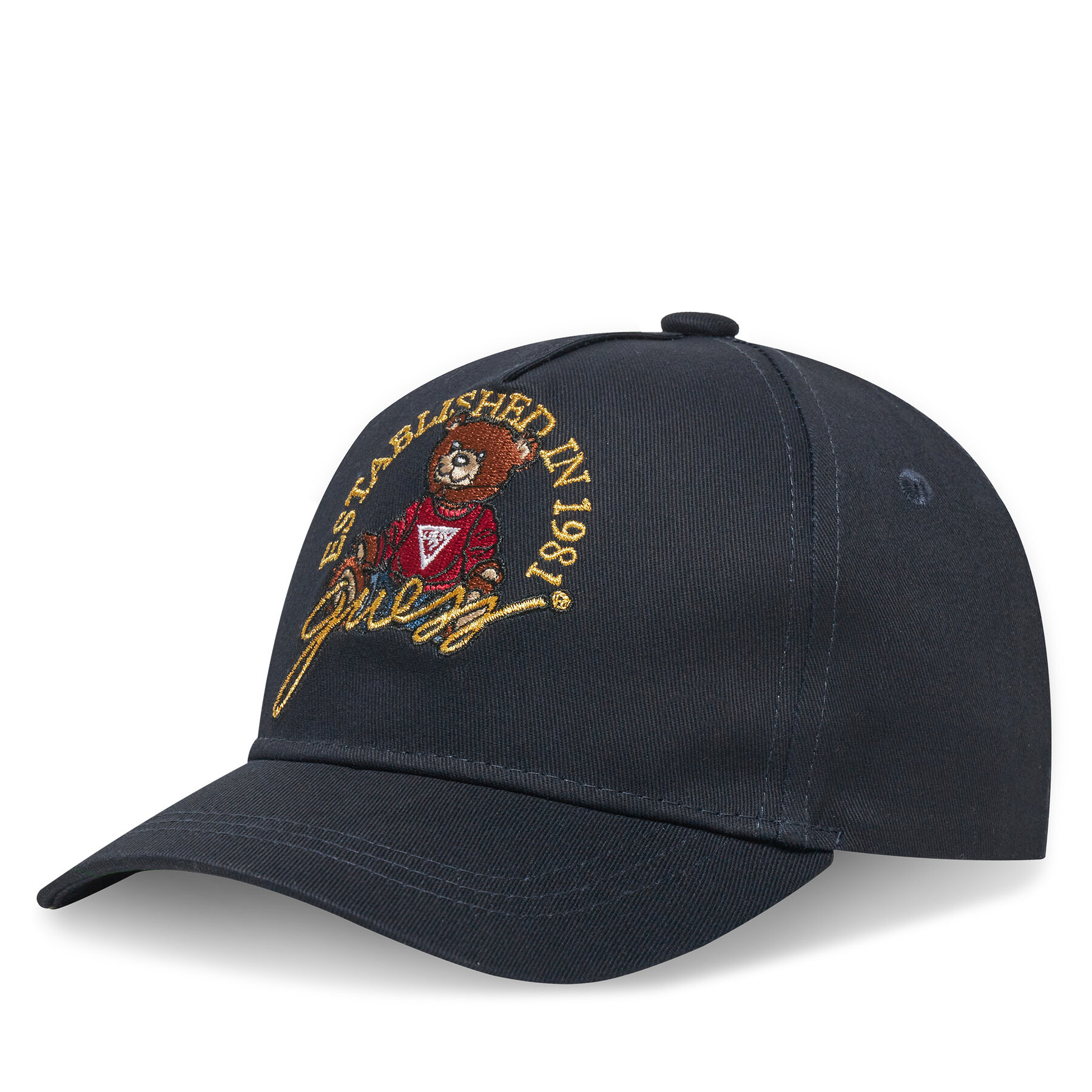 Шапка с козирка Guess H5RZ09 WO08O Тъмносин