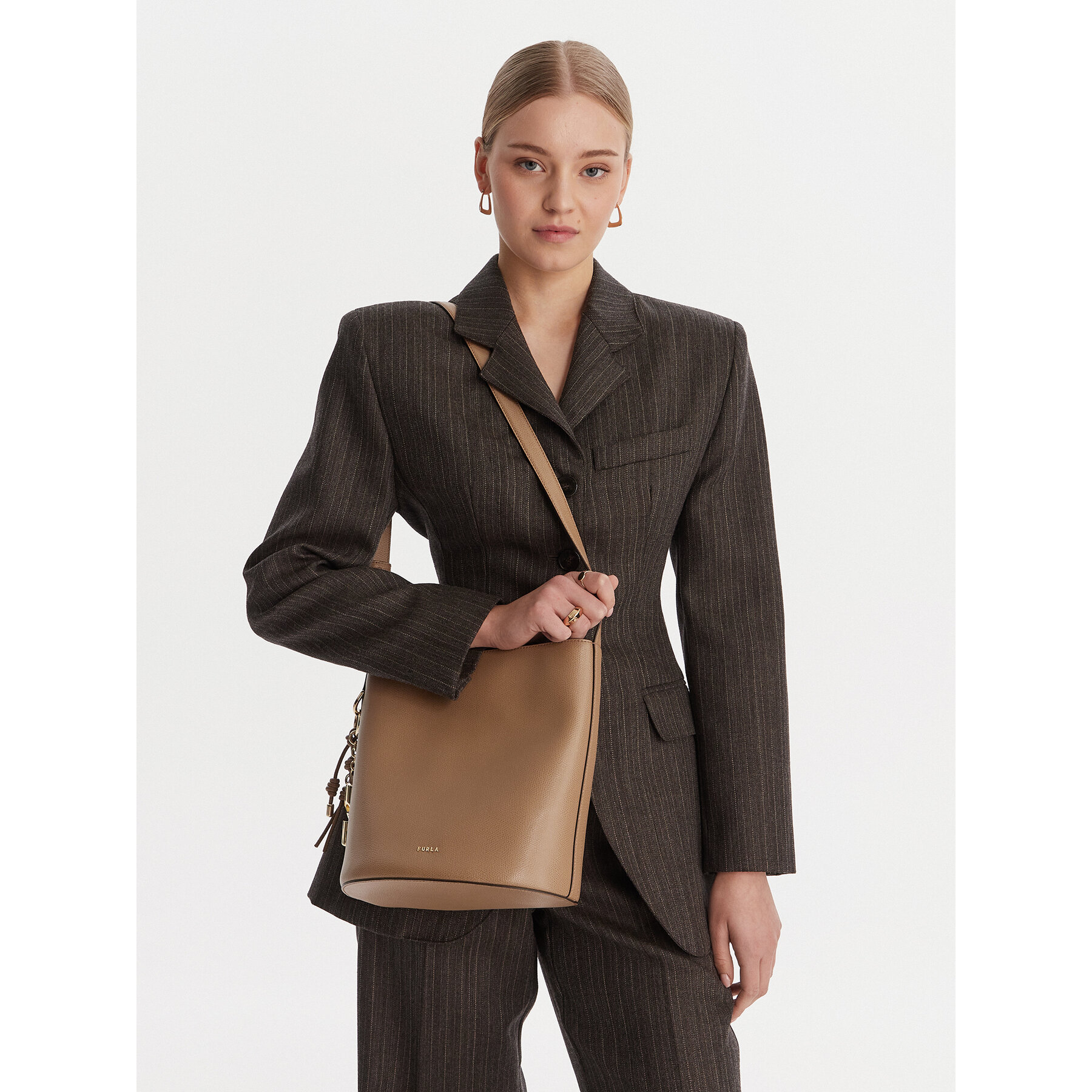 Borsetta Furla Roxie S WB01875 ARE000 CN 4489S Marrone