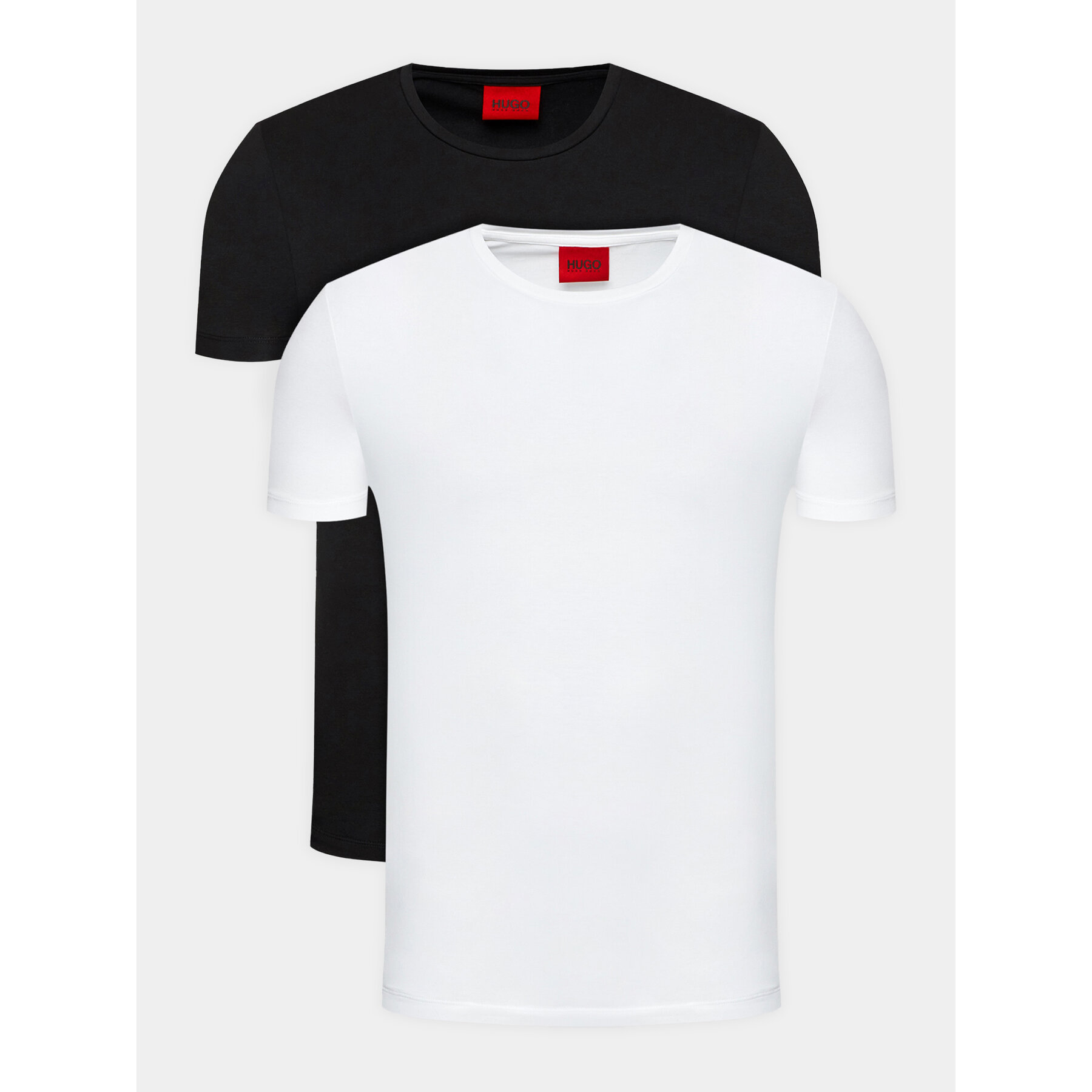 HUGO Hugo Σετ 2 T-Shirts 50325440 Μαύρο Slim Fit