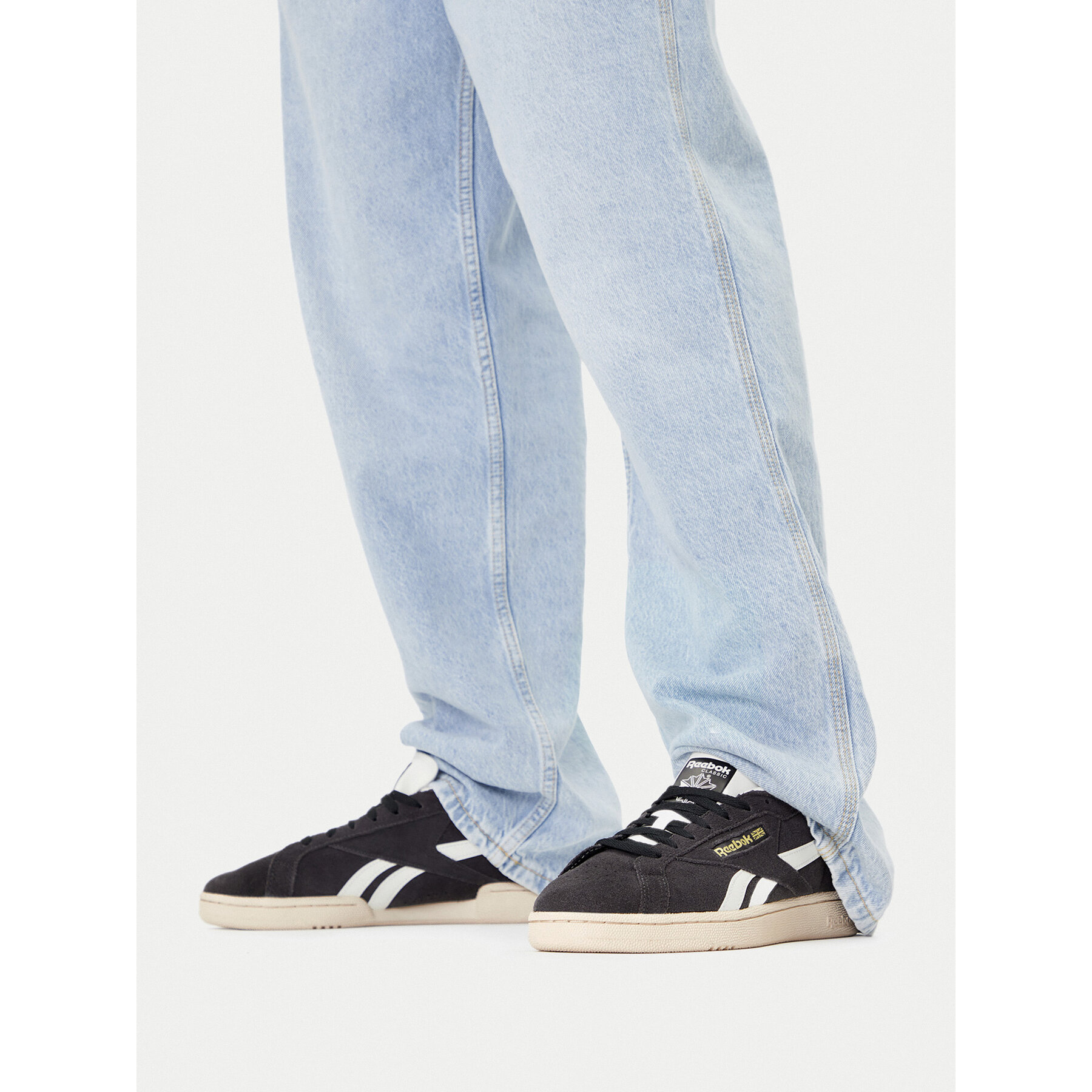 Sneakersy Reebok EO-CLUB C GROUNDS UK 100228138 Čierna