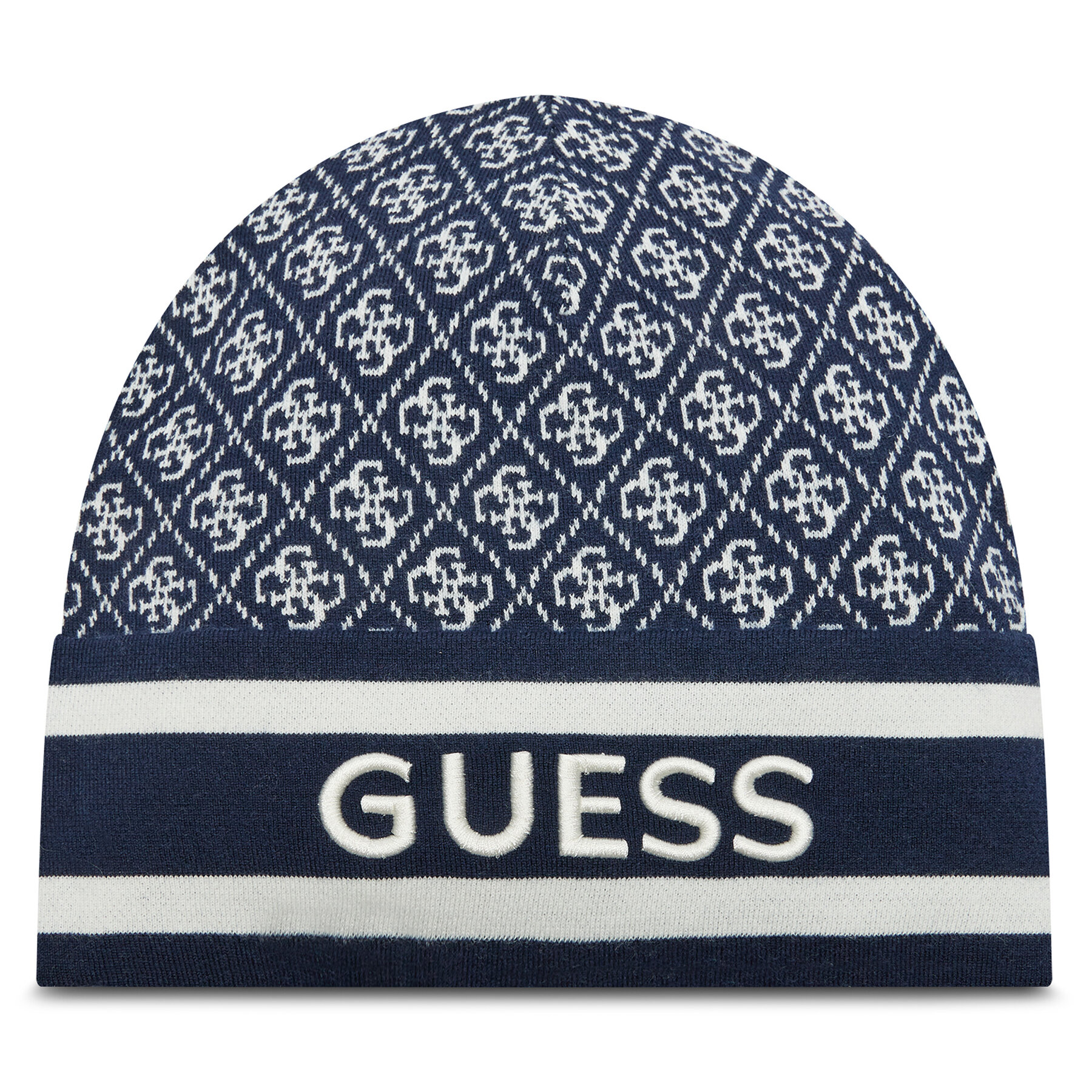 Čiapka Guess W4BZ21 Z3JD2 Tmavomodrá
