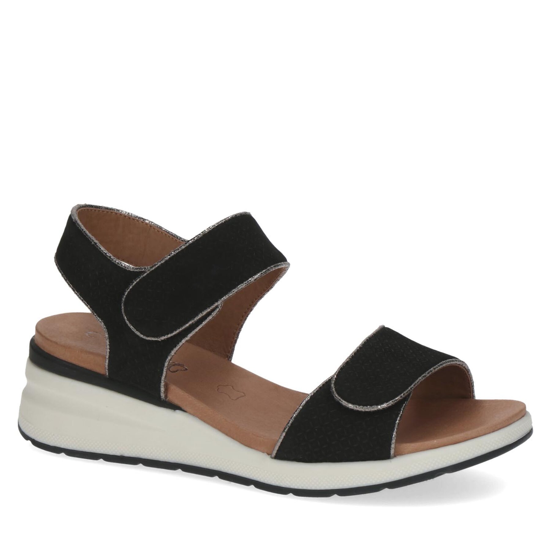 Sandale Caprice 9-28307-20 Black Nubuc 8