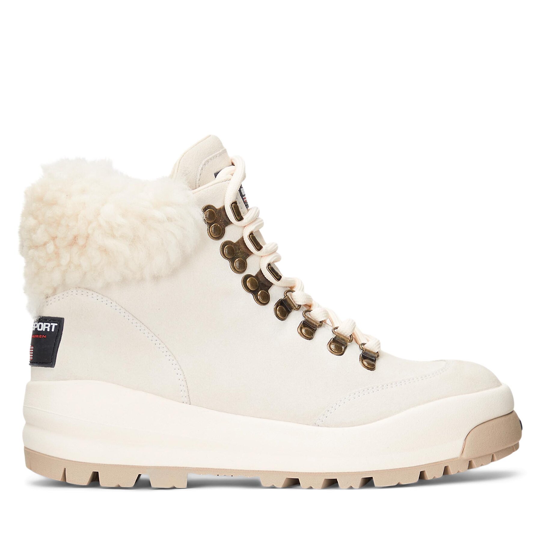 Šnurovacia obuv Polo Ralph Lauren 804917245001 Écru