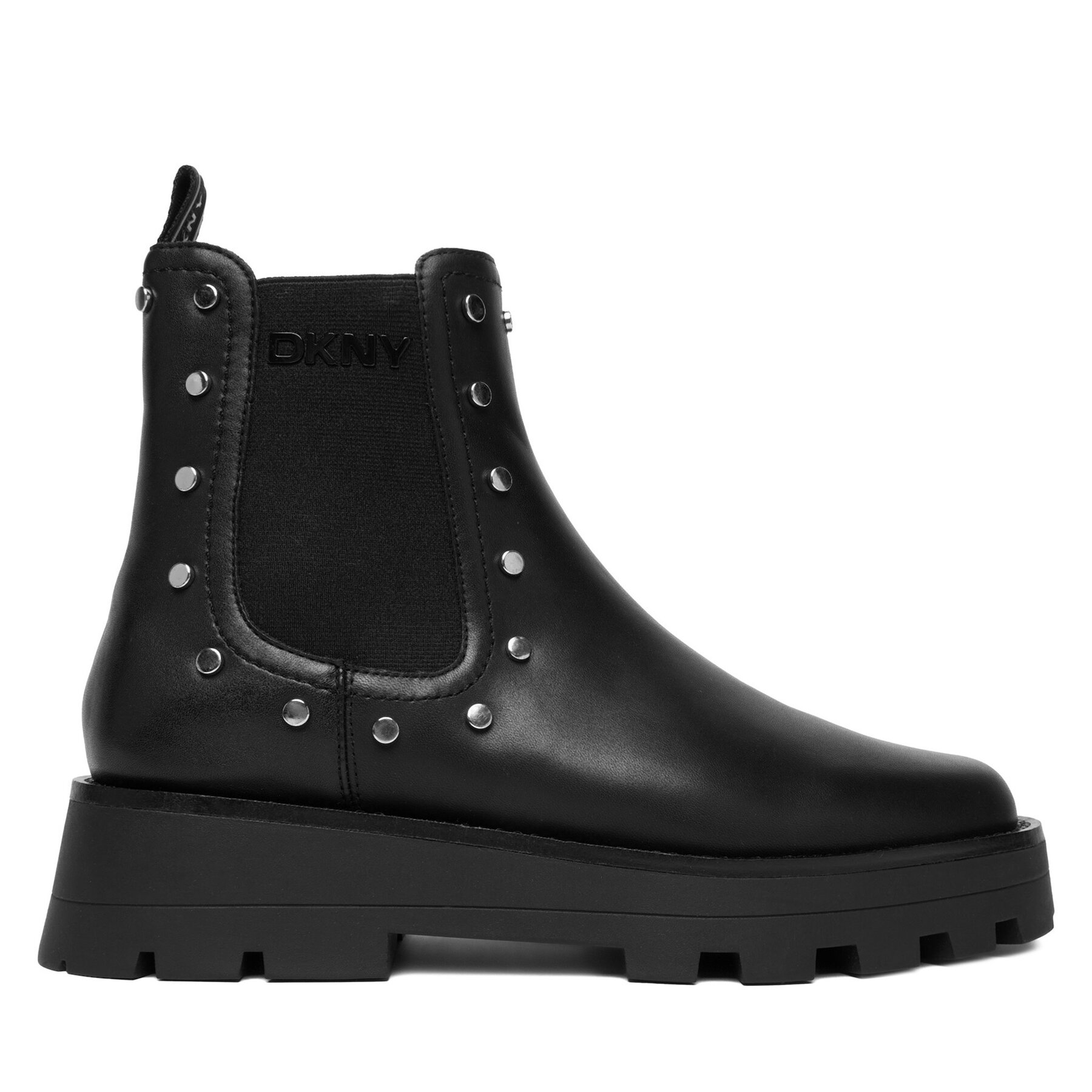 Jātnieku stila puszābaki DKNY Shelah K4534178 Melns