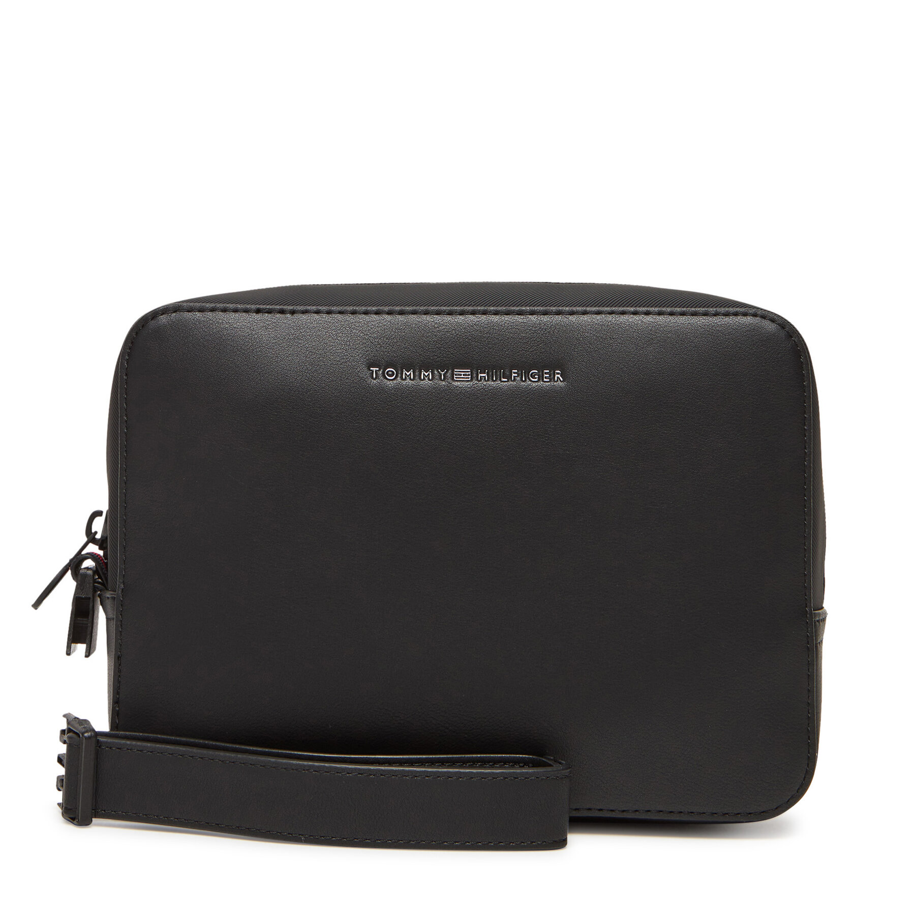 Tommy Hilfiger Τσαντάκι καλλυντικών Tommy Hilfiger Th Foundation Washbag AM0AM13527 Μαύρο