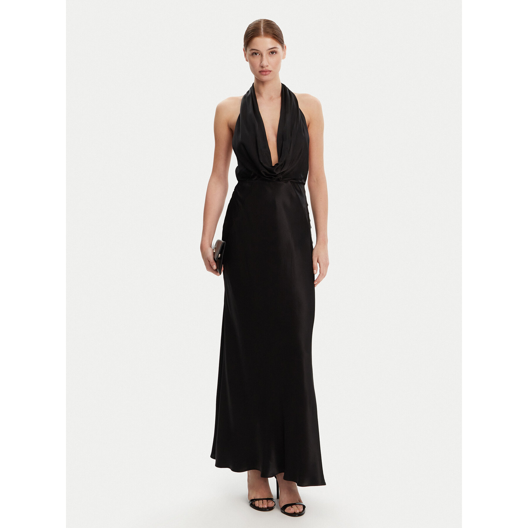 Bardot Abendkleid 59814DB Schwarz Regular Fit