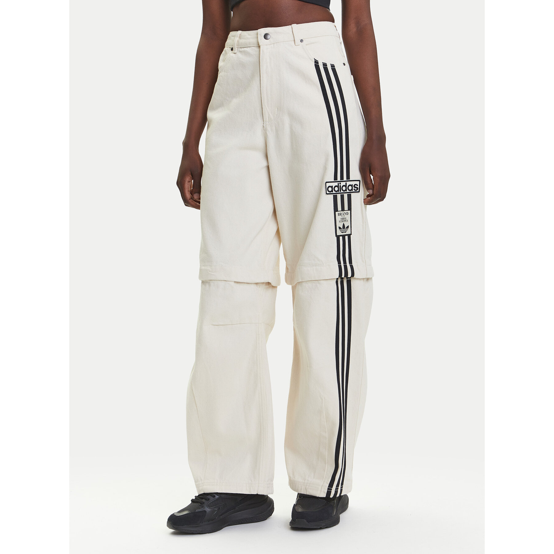 adidas Jeans Adibreak JD5618 Écru Wide Leg