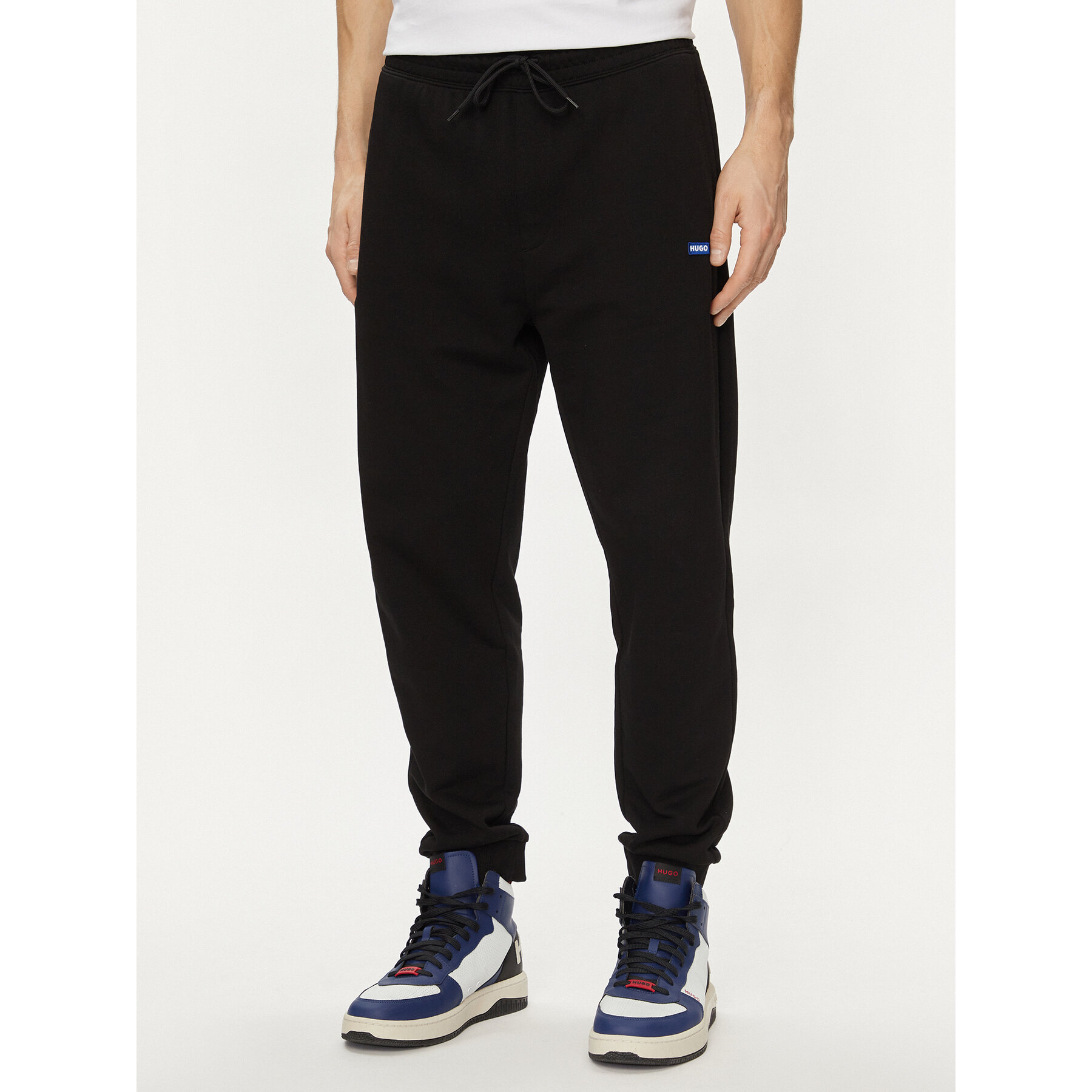 Hugo Jogginghose Napin 50522372 Schwarz Regular Fit