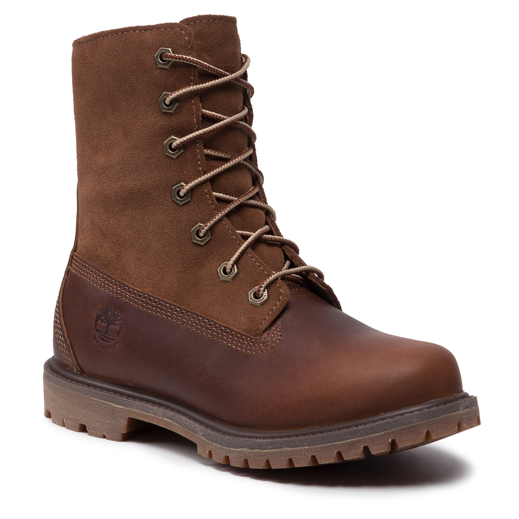 Timberland Ορειβατικά παπούτσια Timberland Authentics Teddy Flecce W TB08328R2421 Καφέ