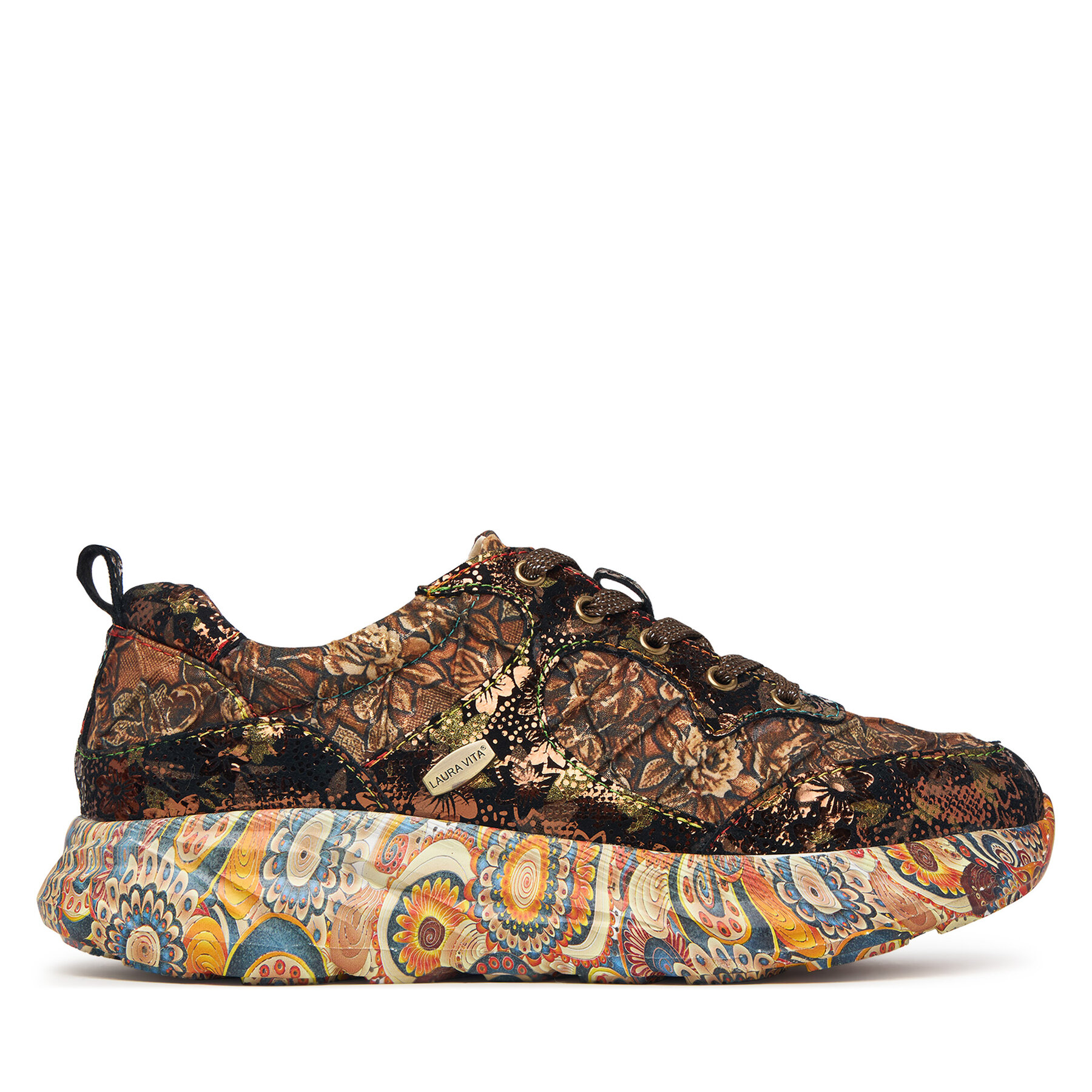 Sneakersy Laura Vita Sofiao 07 Hnědá
