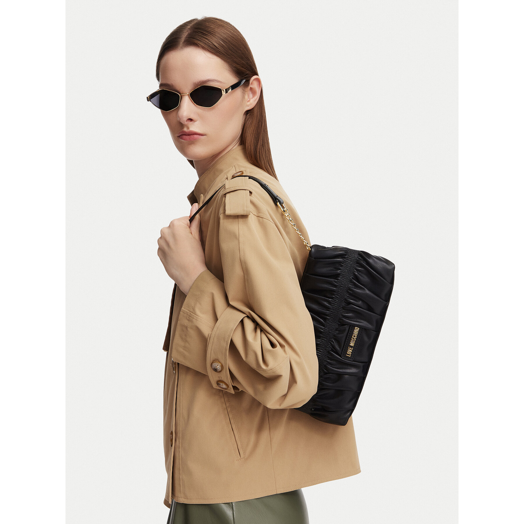 Geantă LOVE MOSCHINO JC4089PP1PLU0000 Negru
