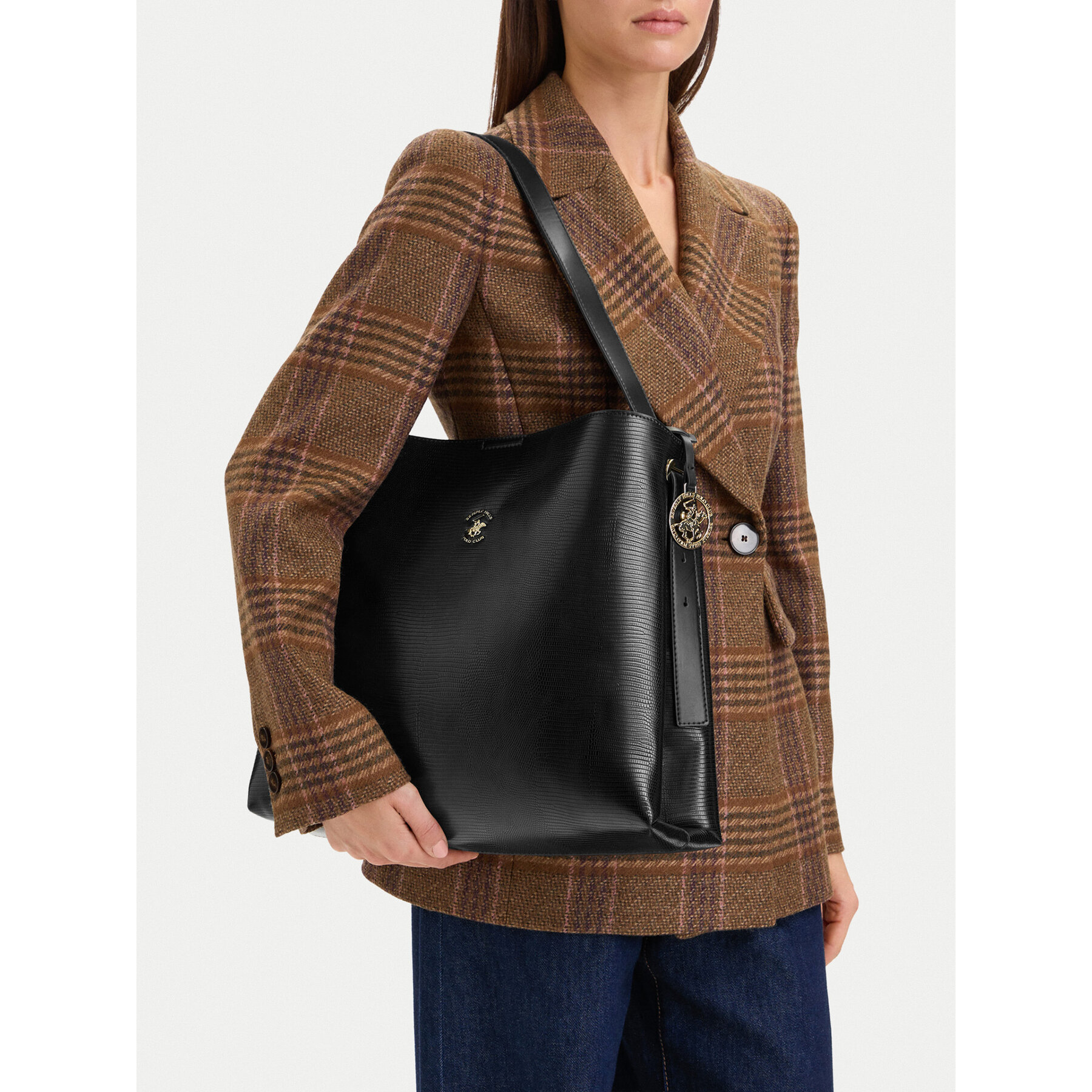 Torbica Beverly Hills Polo Club BHPC-W-05-A23 Crna