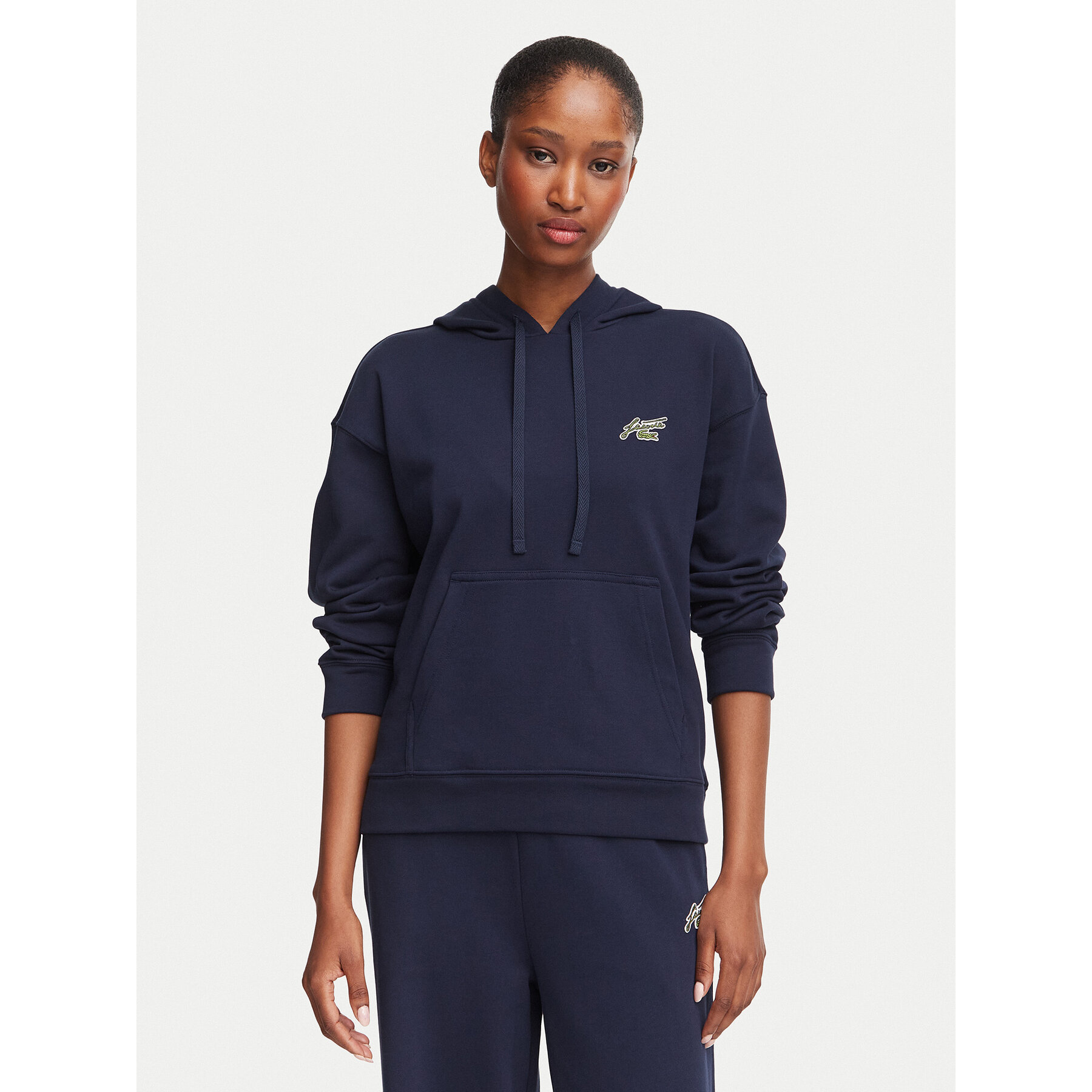 Lacoste Sweatshirt SF8342 Dunkelblau Relaxed Fit