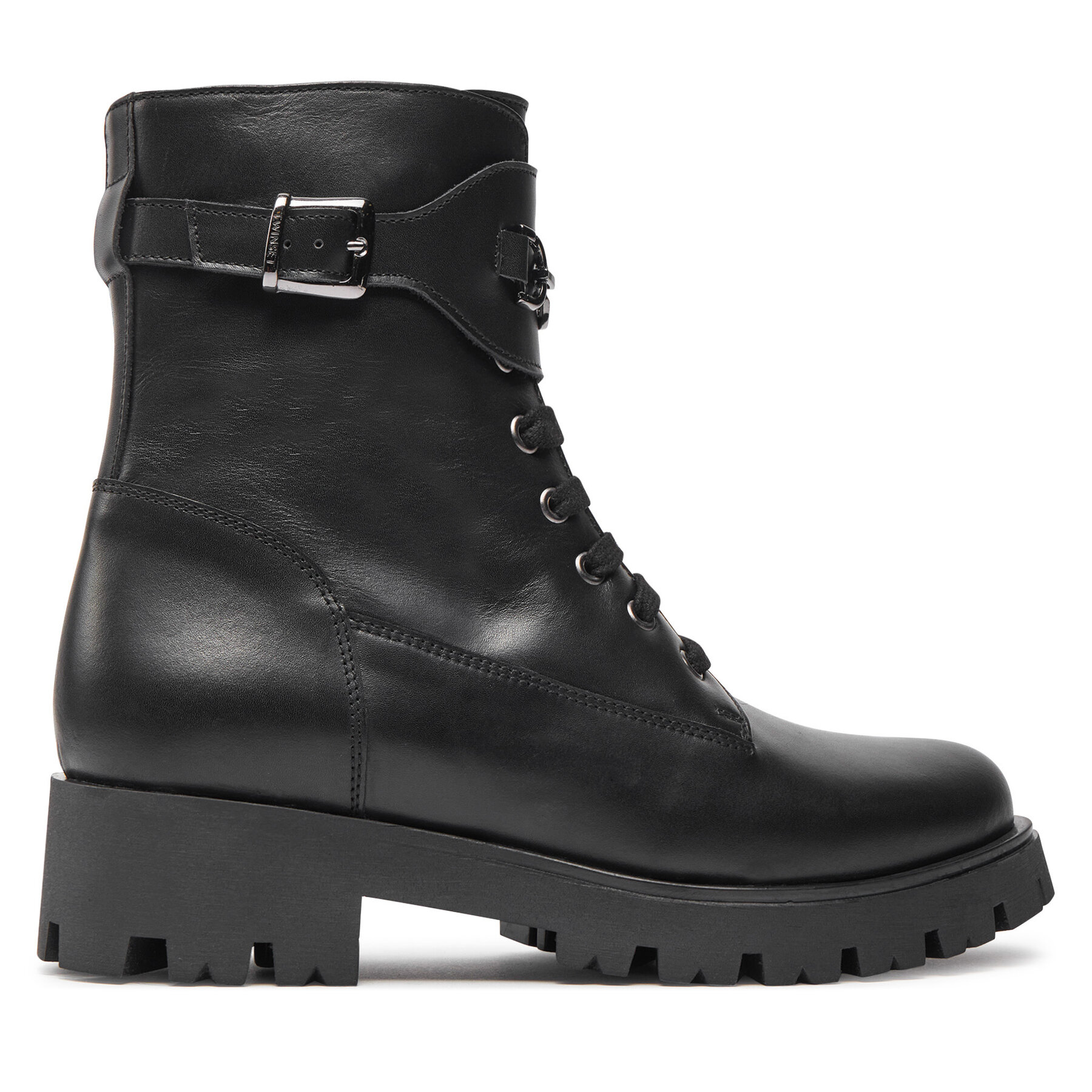 Scarponcini TWINSET Anfibio 242GCJ S Nero