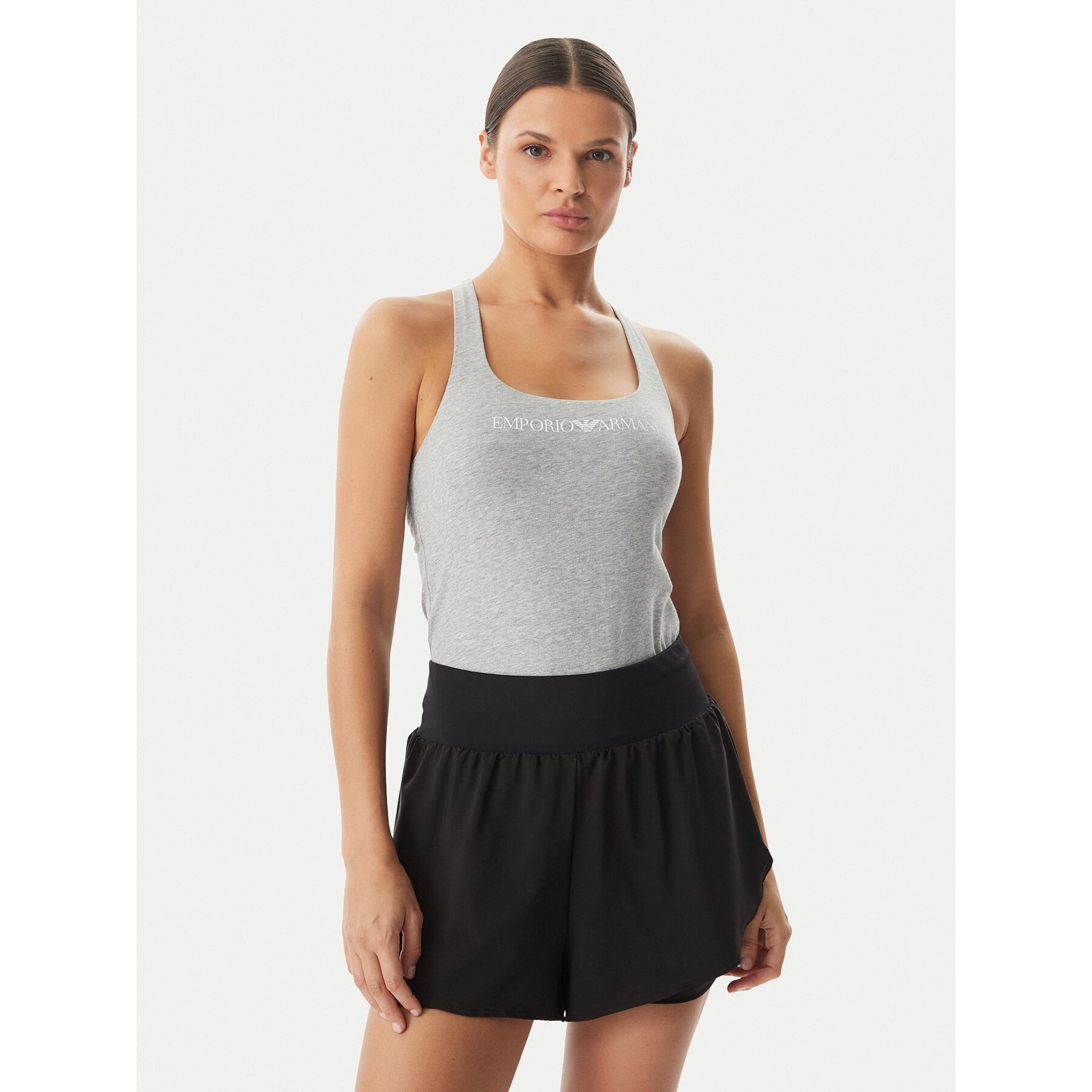 Emporio Armani Underwear Top EW002903 AF19026 O8002 Grau Slim Fit