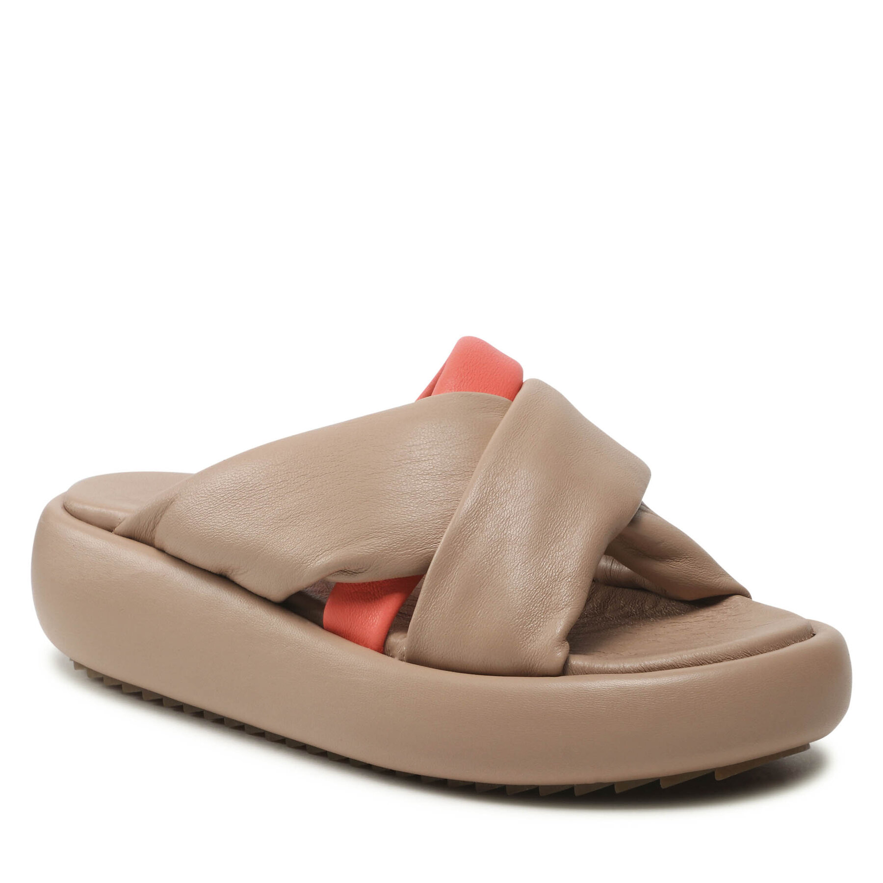 Șlapi Inuikii Bubble Strap 70103-305 Beige 70103-305 imagine super redus 2022