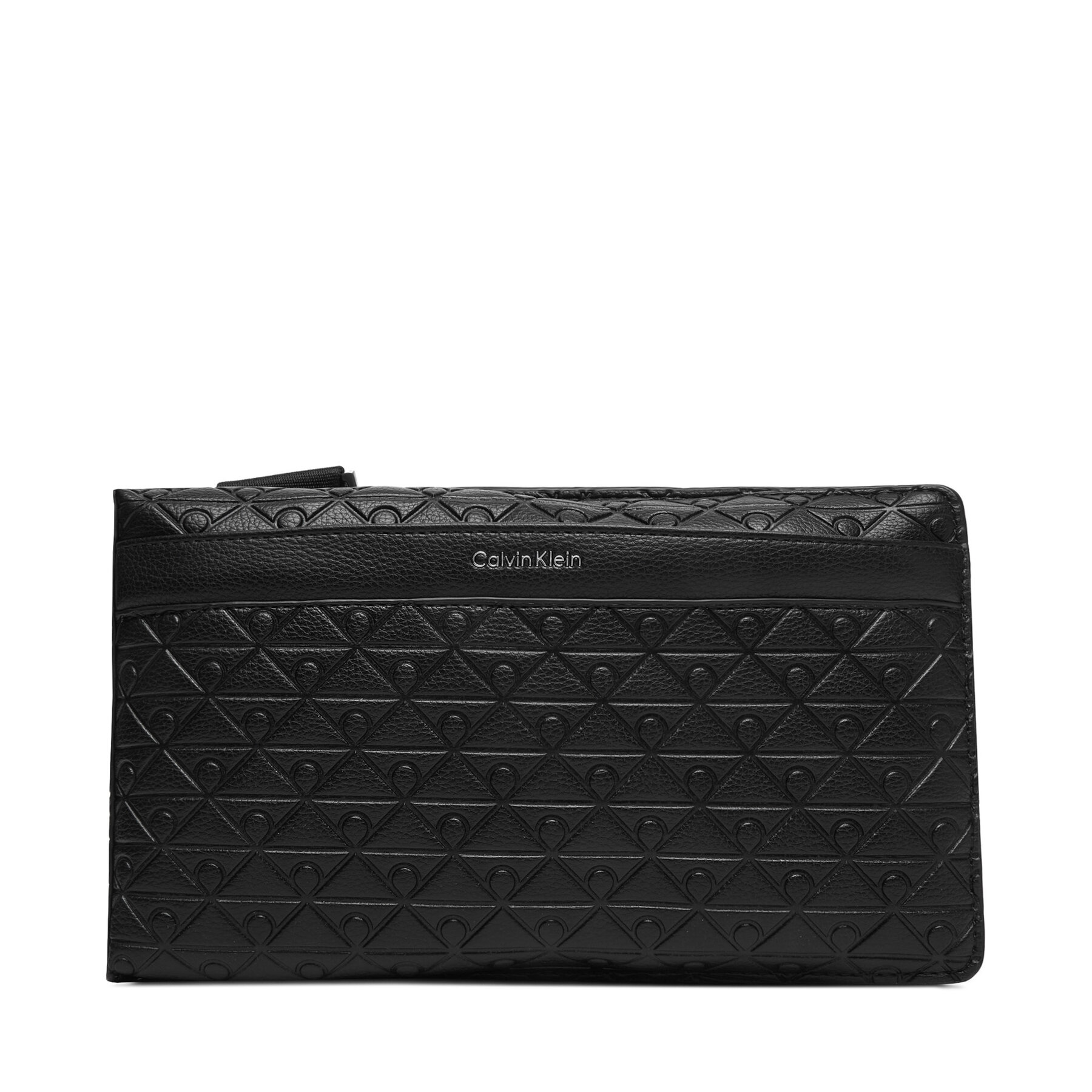 Мъжка чантичка Calvin Klein Emblem Aop Emboss Square Sling LV04D3277G Черен
