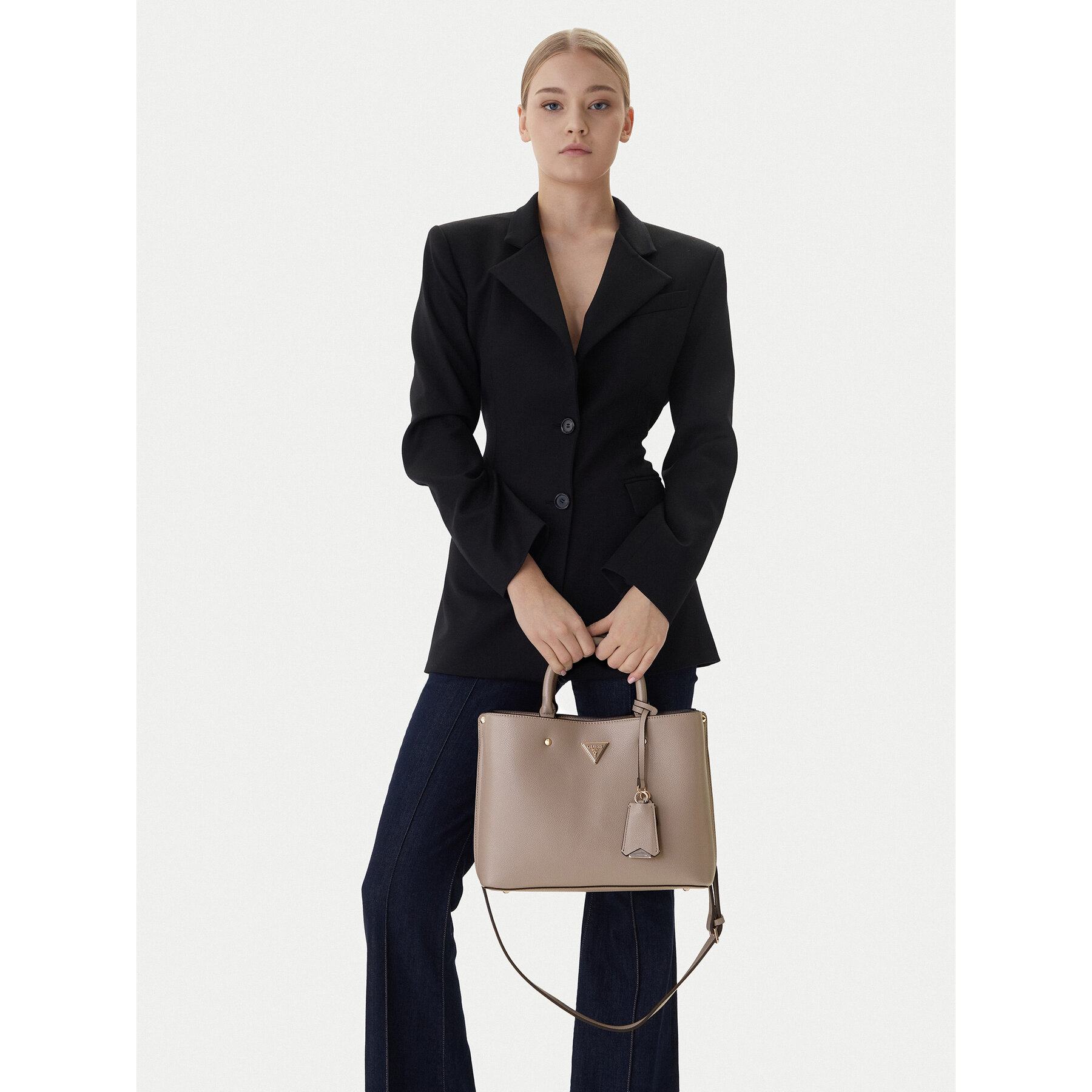 Дамска чанта Guess Meridian II HWBG69 74060 Бежов