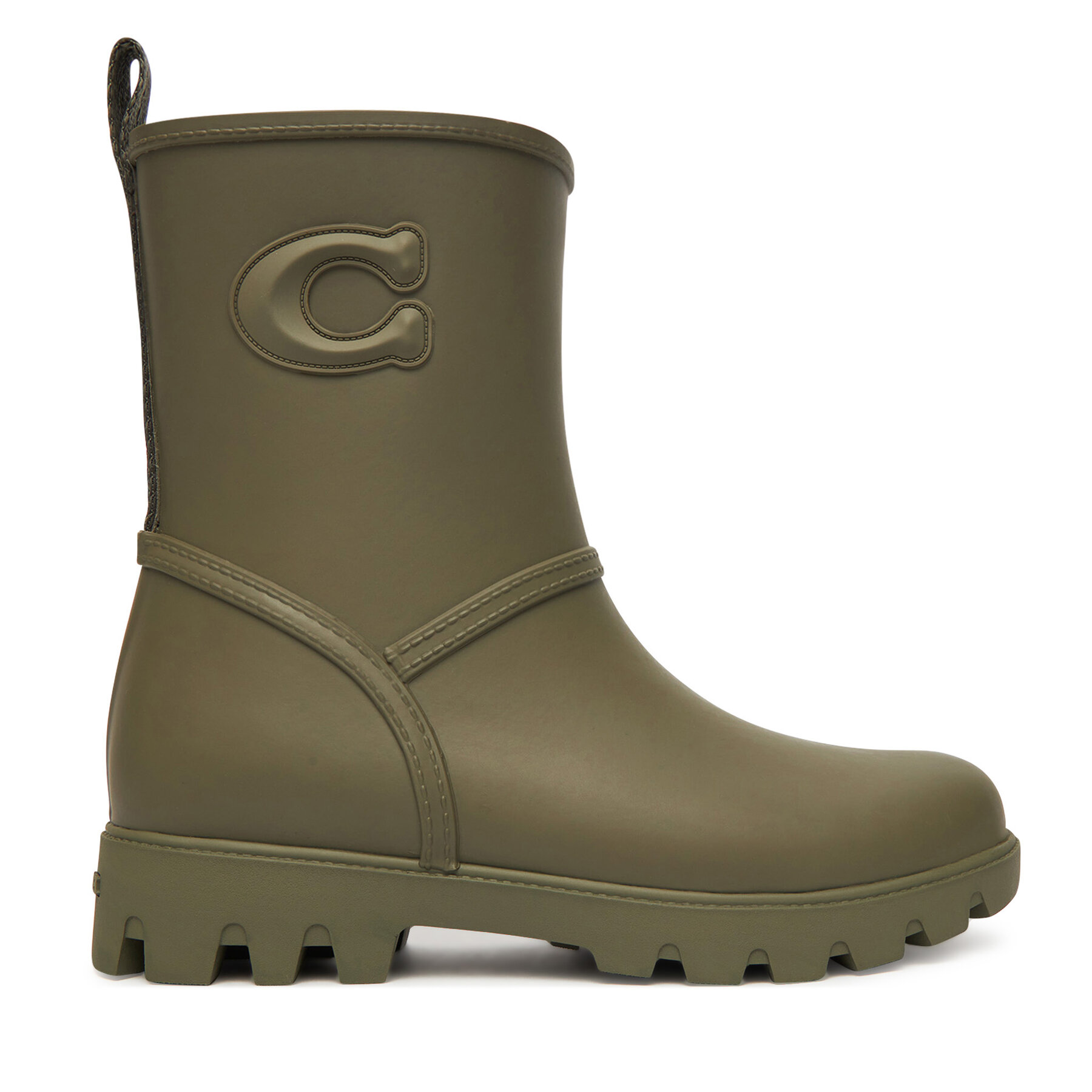 Gumene čizme Coach Ryder CW977 Kaki