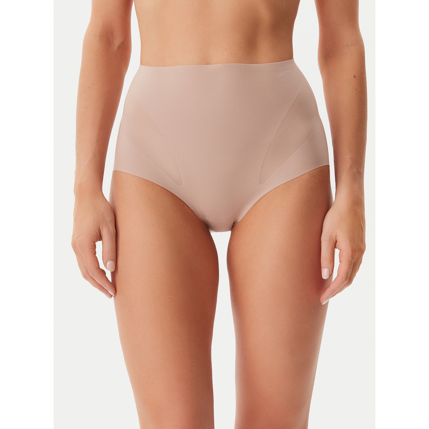 Calvin Klein Sculpted Mesh Brief Beige Medium Damen