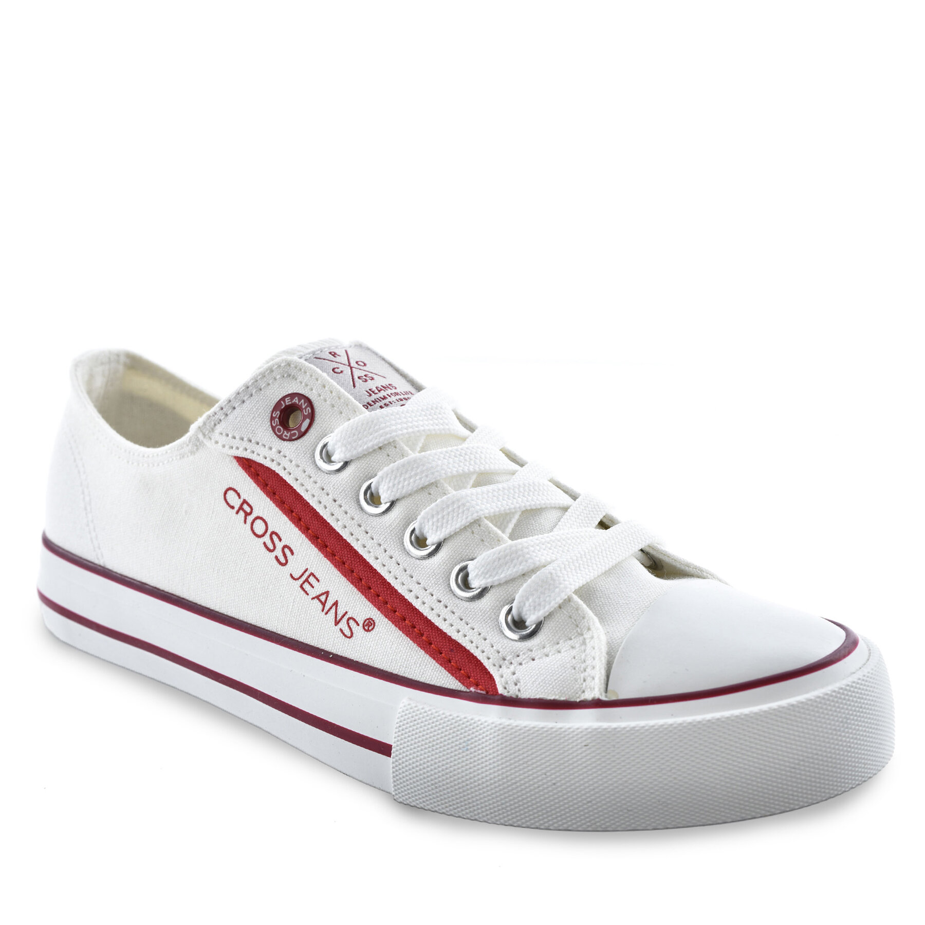 Teniși Cross Jeans LL2R4102C WHITE/RED