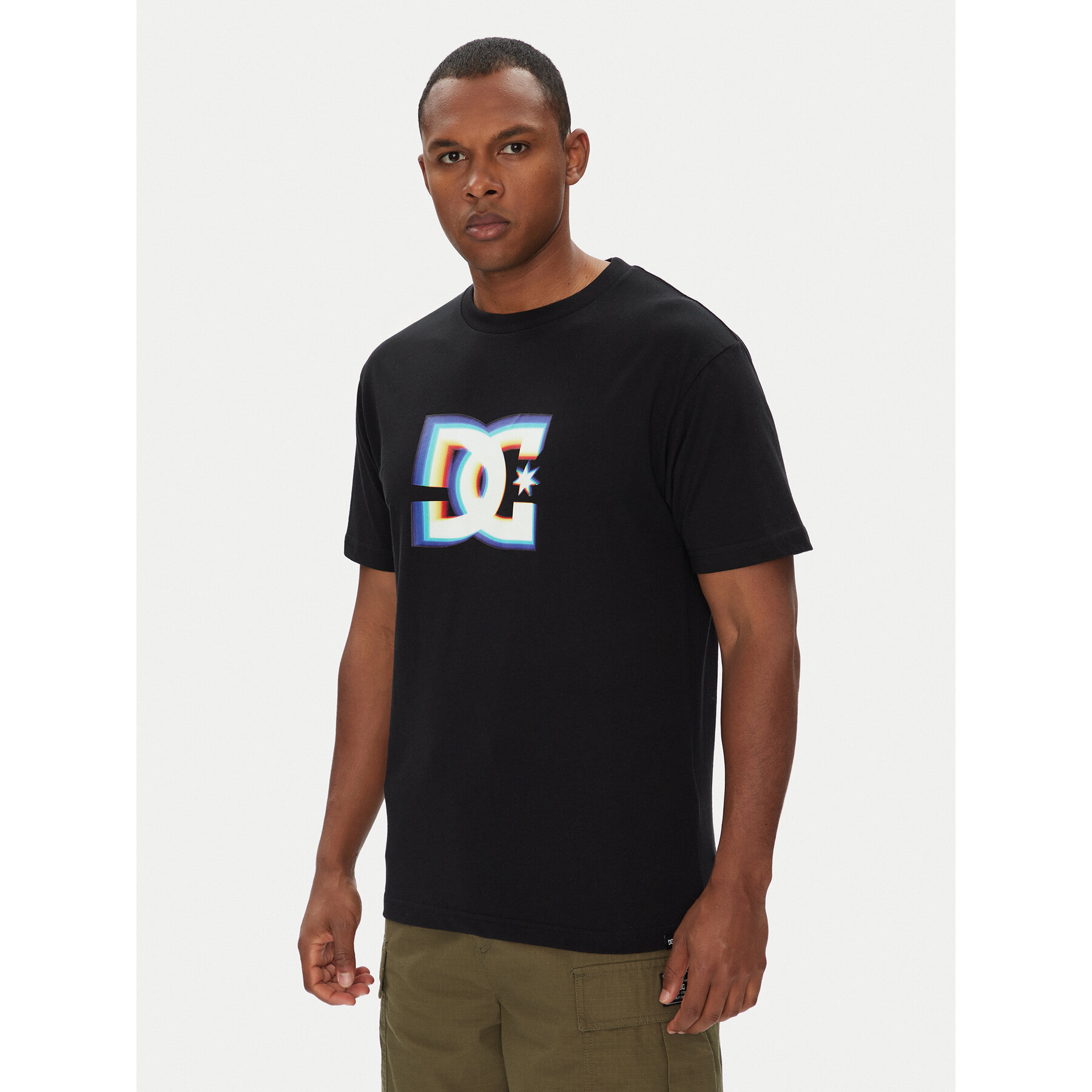 DC Shoes T-shirt ADYZT05444 KVJ0 Nero Regular Fit