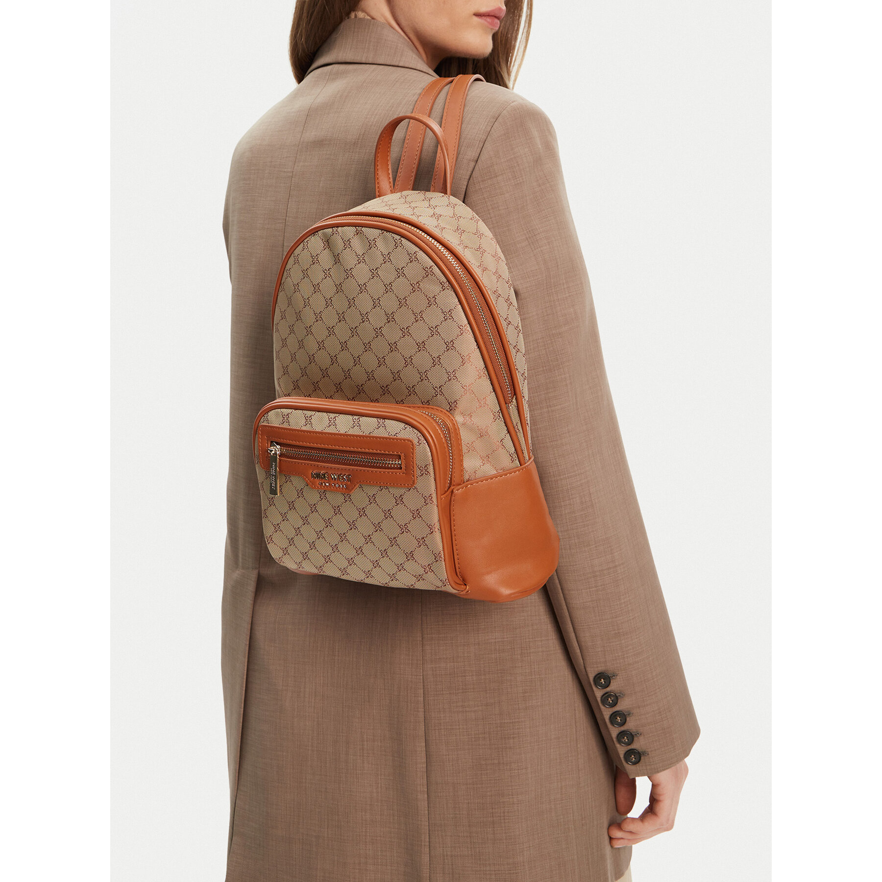 Ruksak Nine West CEO-OLIVIA-I-B24334 Béžová