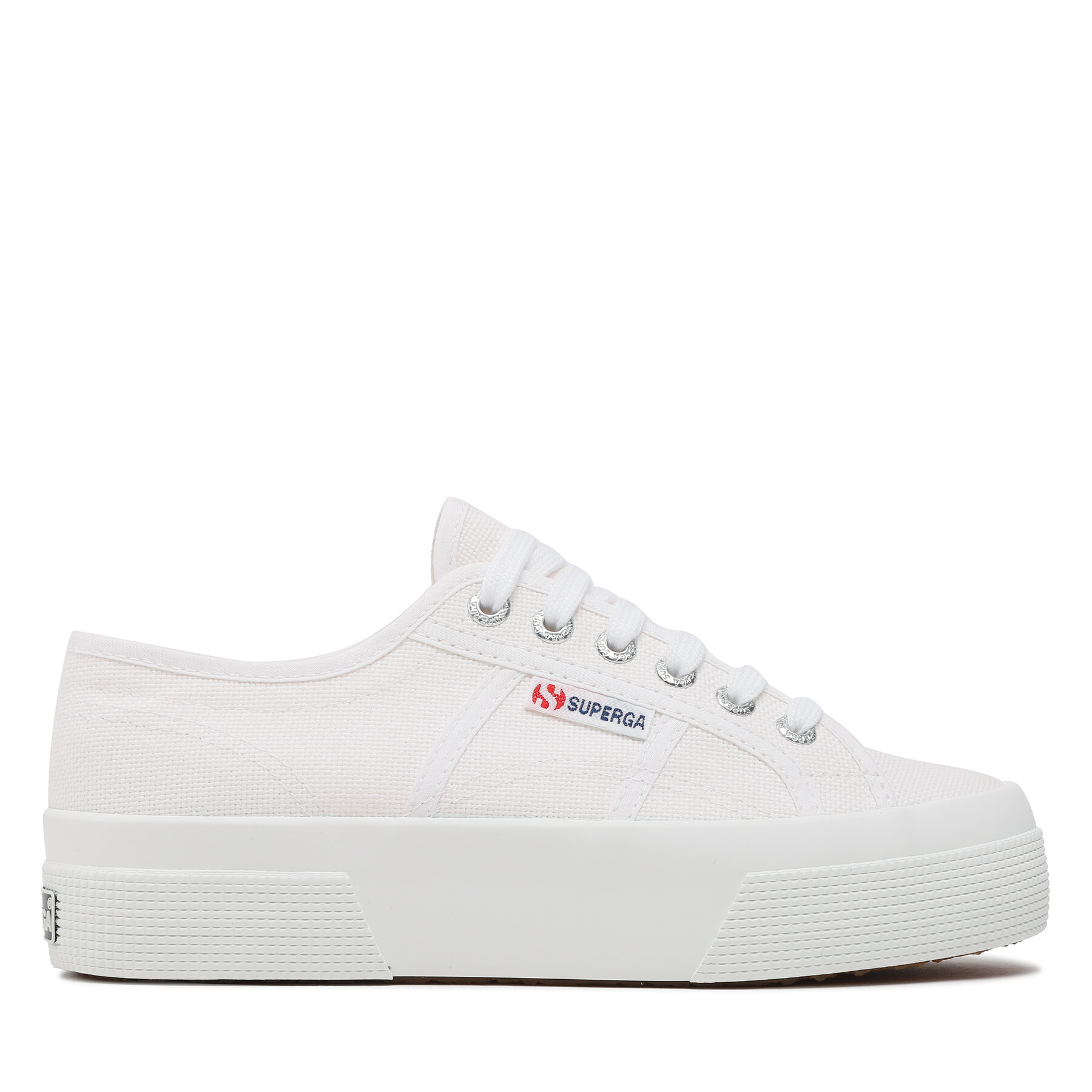 Damskie Tenisówki Superga, Rozmiar 38 Biały 2740 Platform S21384W