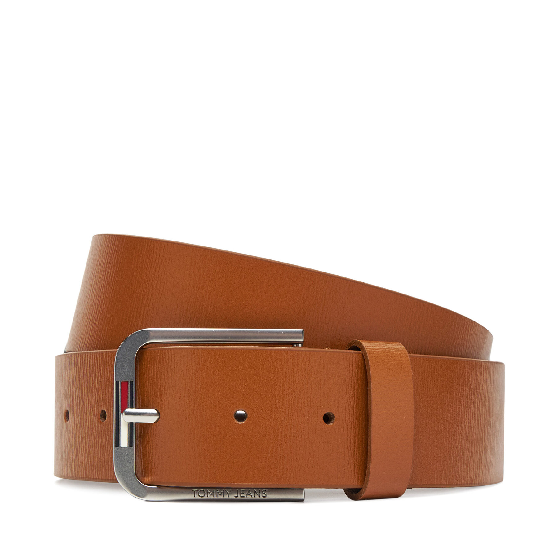 Tommy Jeans Ζώνη Ανδρική Tommy Jeans Austin Distressed 4.0 AM0AM13690 Καφέ