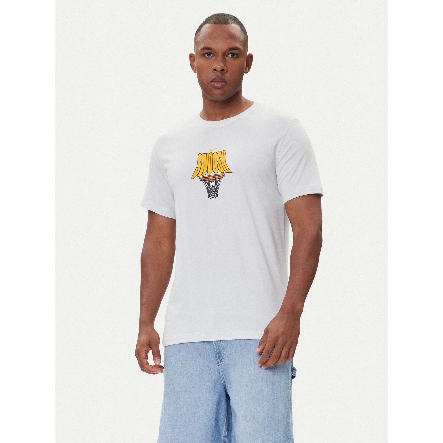 Nike T-Shirt HJ3466 025 Grau Regular Fit